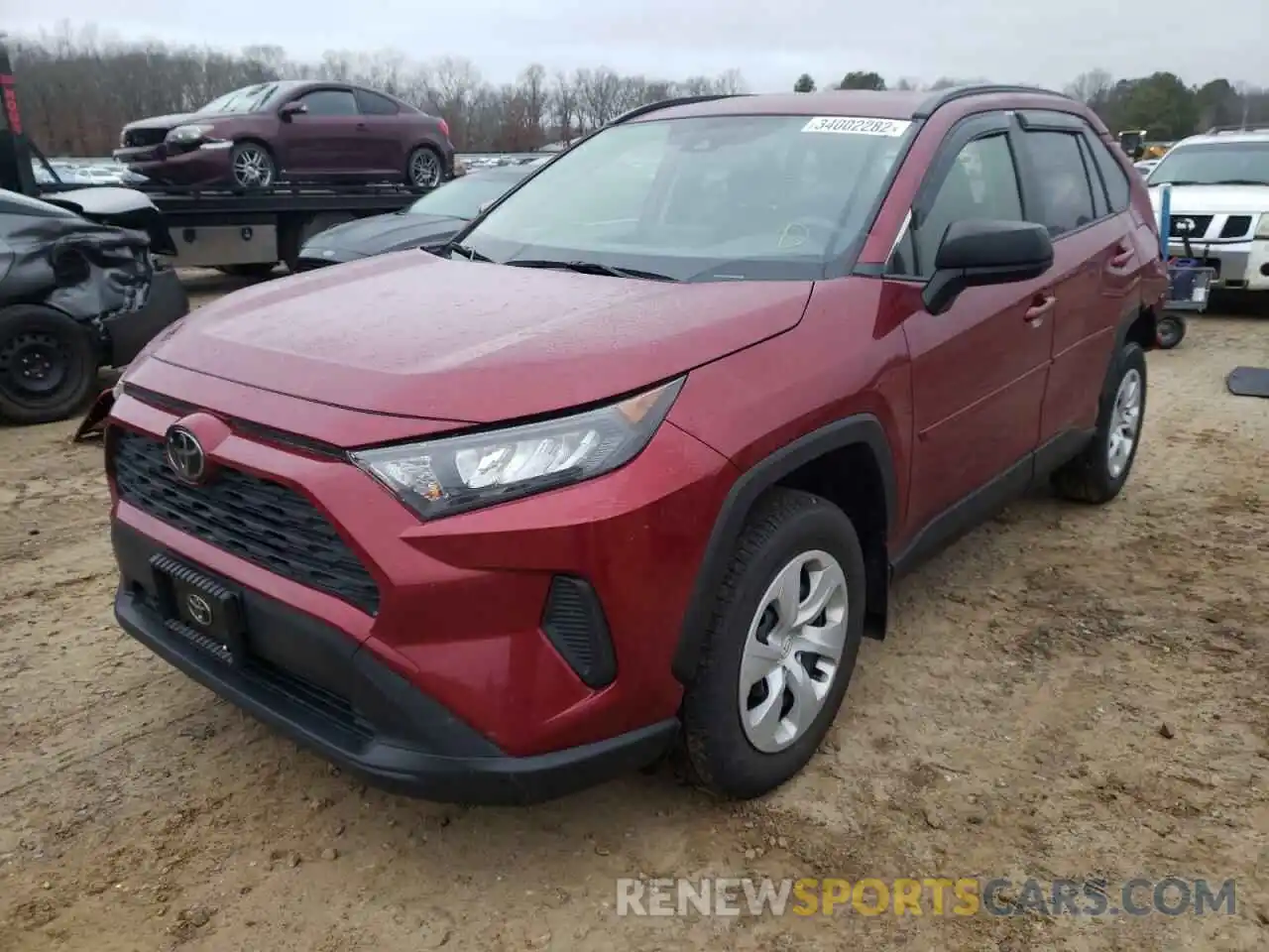 2 Фотография поврежденного автомобиля JTMF1RFV1LD048456 TOYOTA RAV4 2020