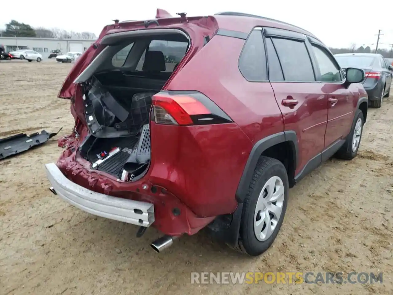 4 Photograph of a damaged car JTMF1RFV1LD048456 TOYOTA RAV4 2020