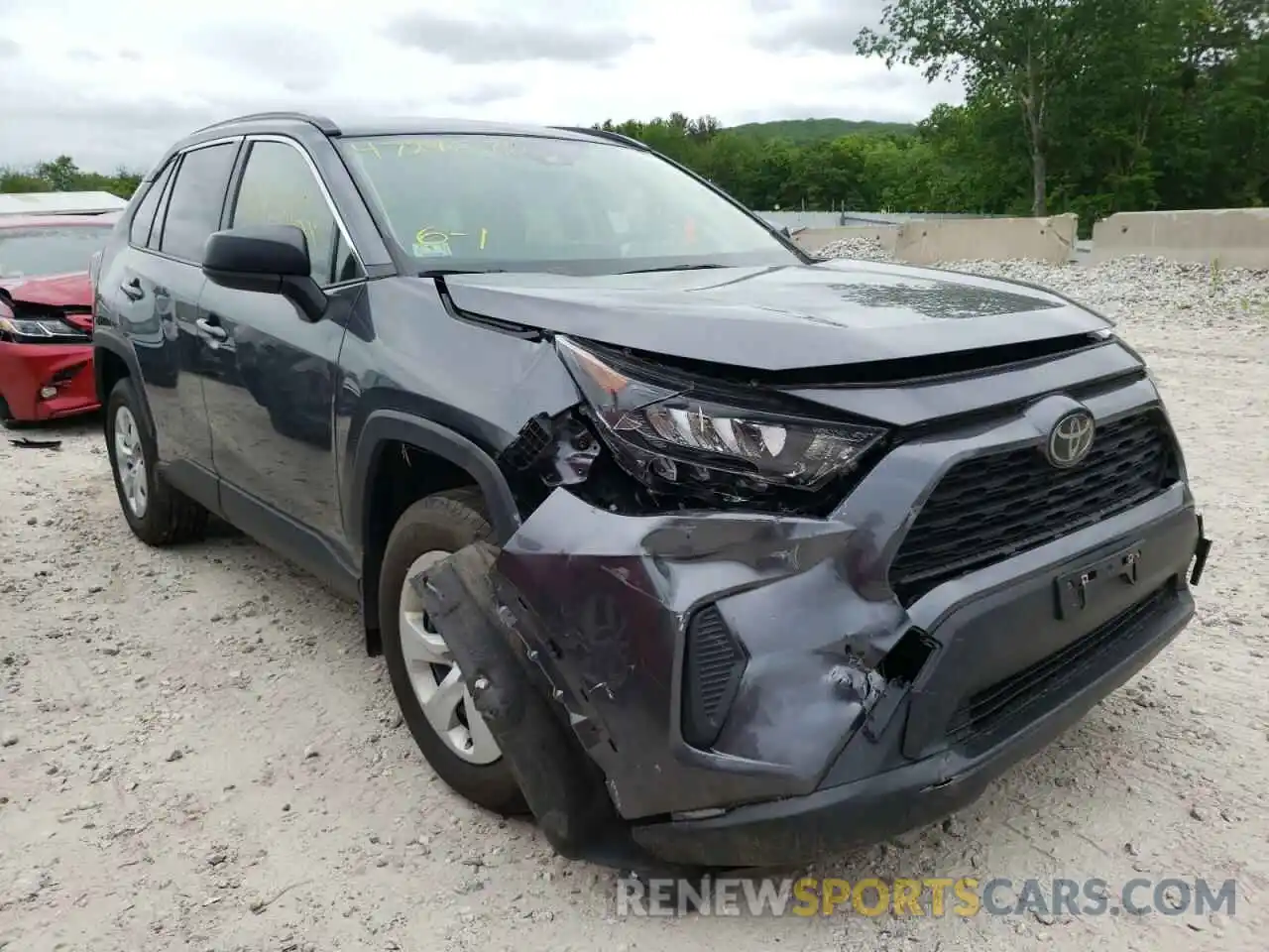 1 Photograph of a damaged car JTMF1RFV1LD052054 TOYOTA RAV4 2020