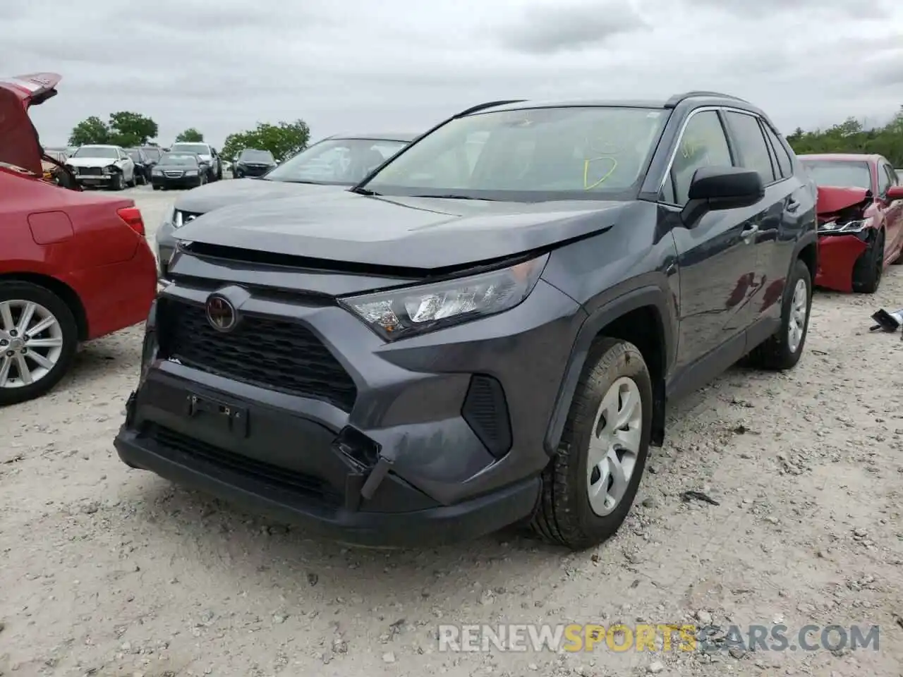 2 Photograph of a damaged car JTMF1RFV1LD052054 TOYOTA RAV4 2020