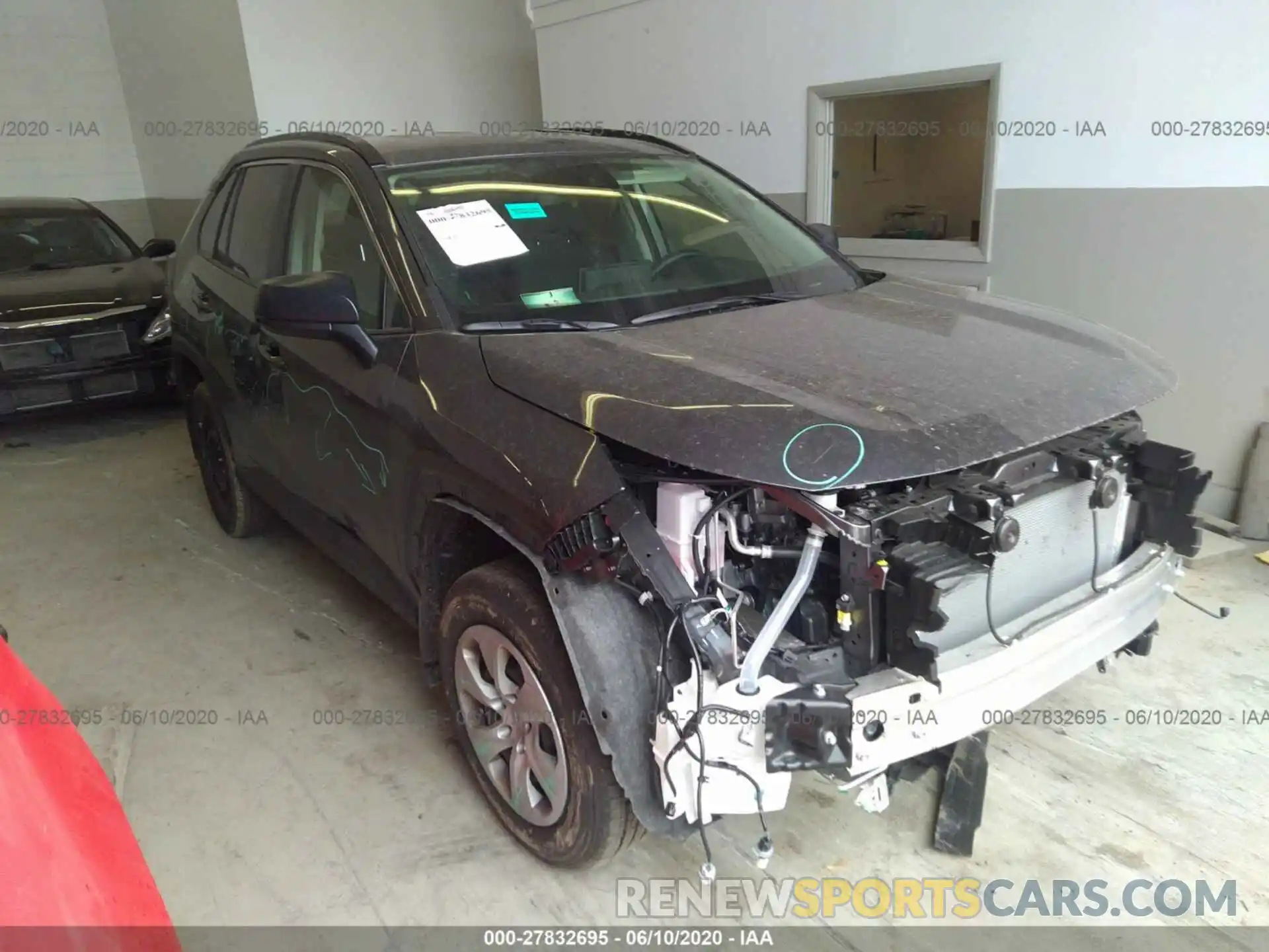 1 Photograph of a damaged car JTMF1RFV1LD058520 TOYOTA RAV4 2020