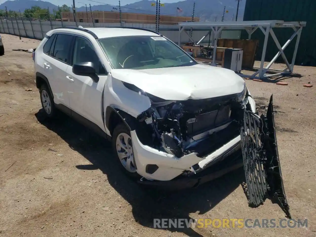 1 Photograph of a damaged car JTMF1RFV1LD060297 TOYOTA RAV4 2020