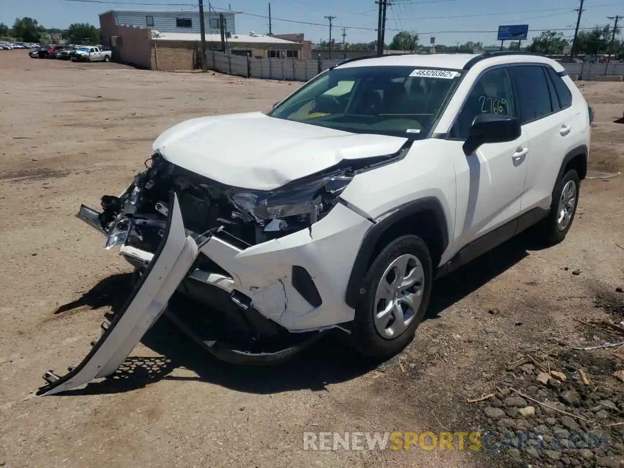 2 Photograph of a damaged car JTMF1RFV1LD060297 TOYOTA RAV4 2020