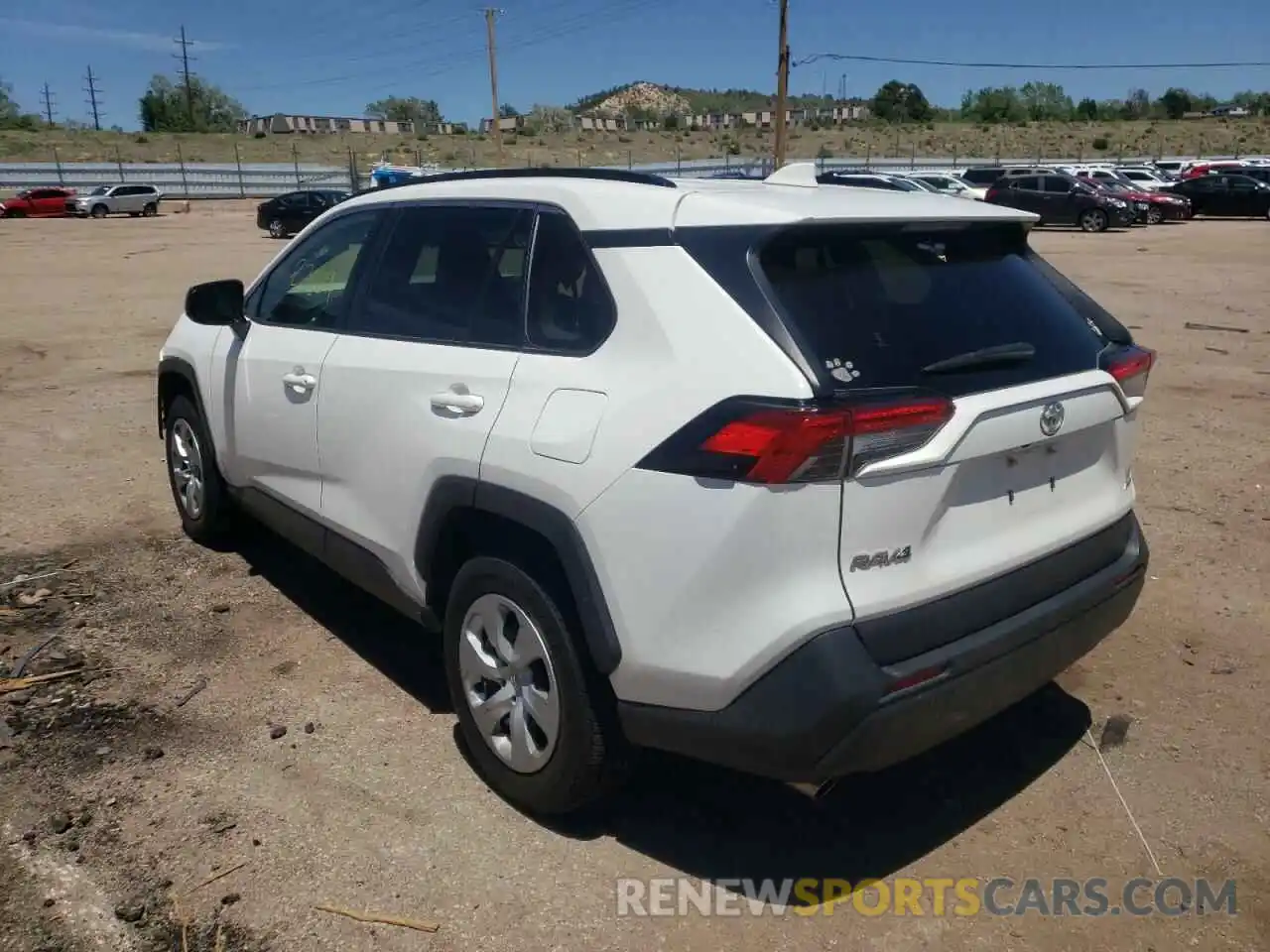 3 Photograph of a damaged car JTMF1RFV1LD060297 TOYOTA RAV4 2020