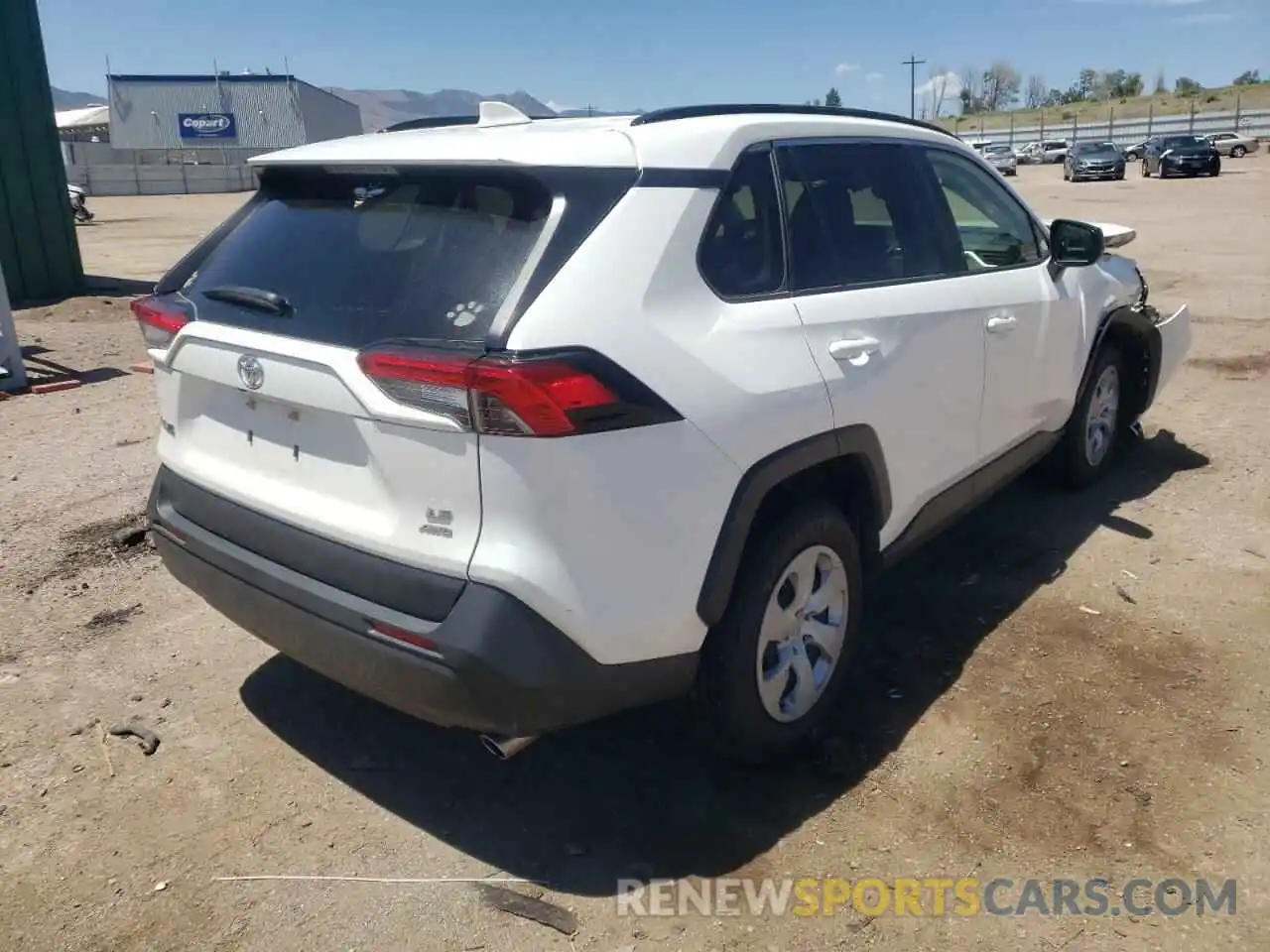 4 Photograph of a damaged car JTMF1RFV1LD060297 TOYOTA RAV4 2020