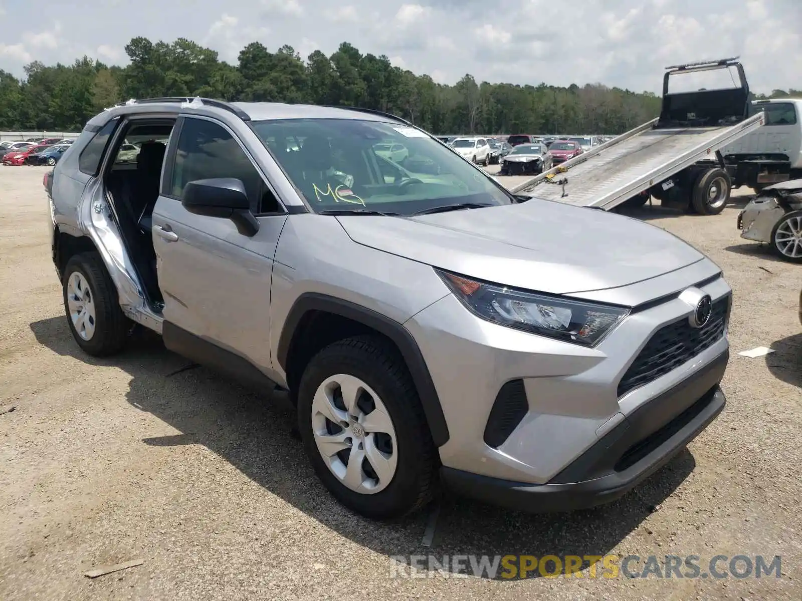 1 Photograph of a damaged car JTMF1RFV1LD063104 TOYOTA RAV4 2020