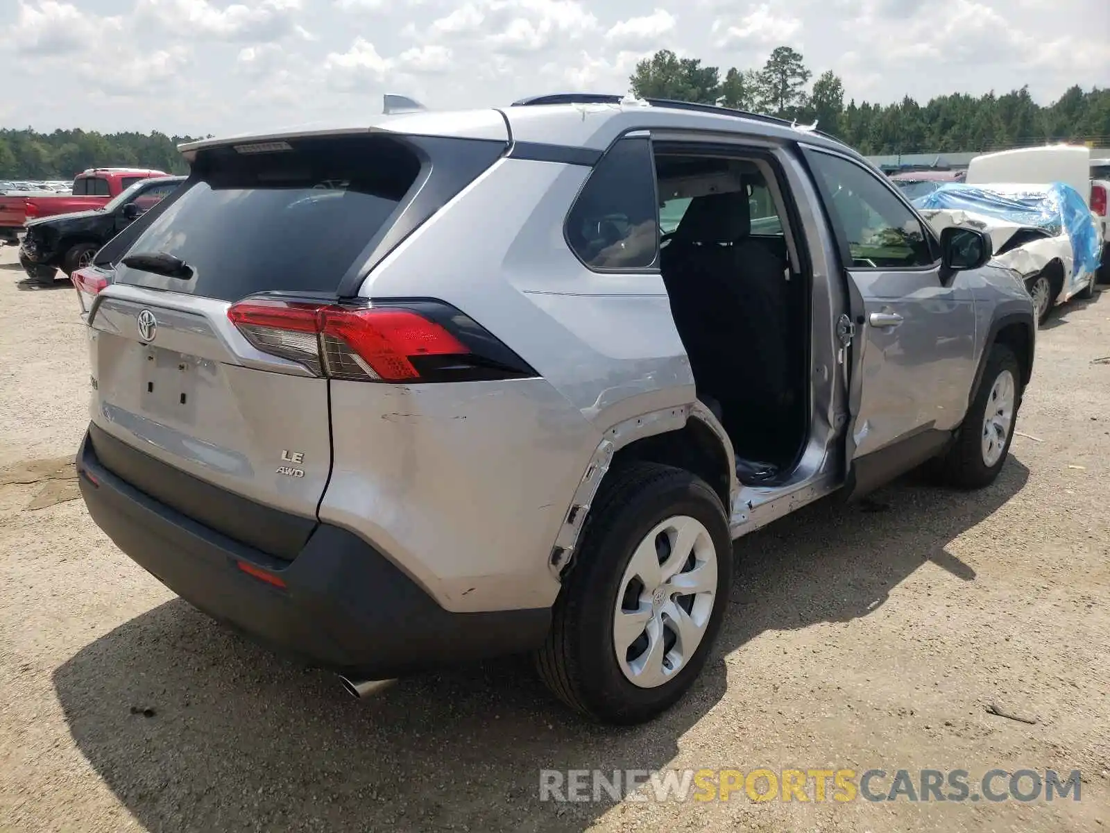 4 Photograph of a damaged car JTMF1RFV1LD063104 TOYOTA RAV4 2020