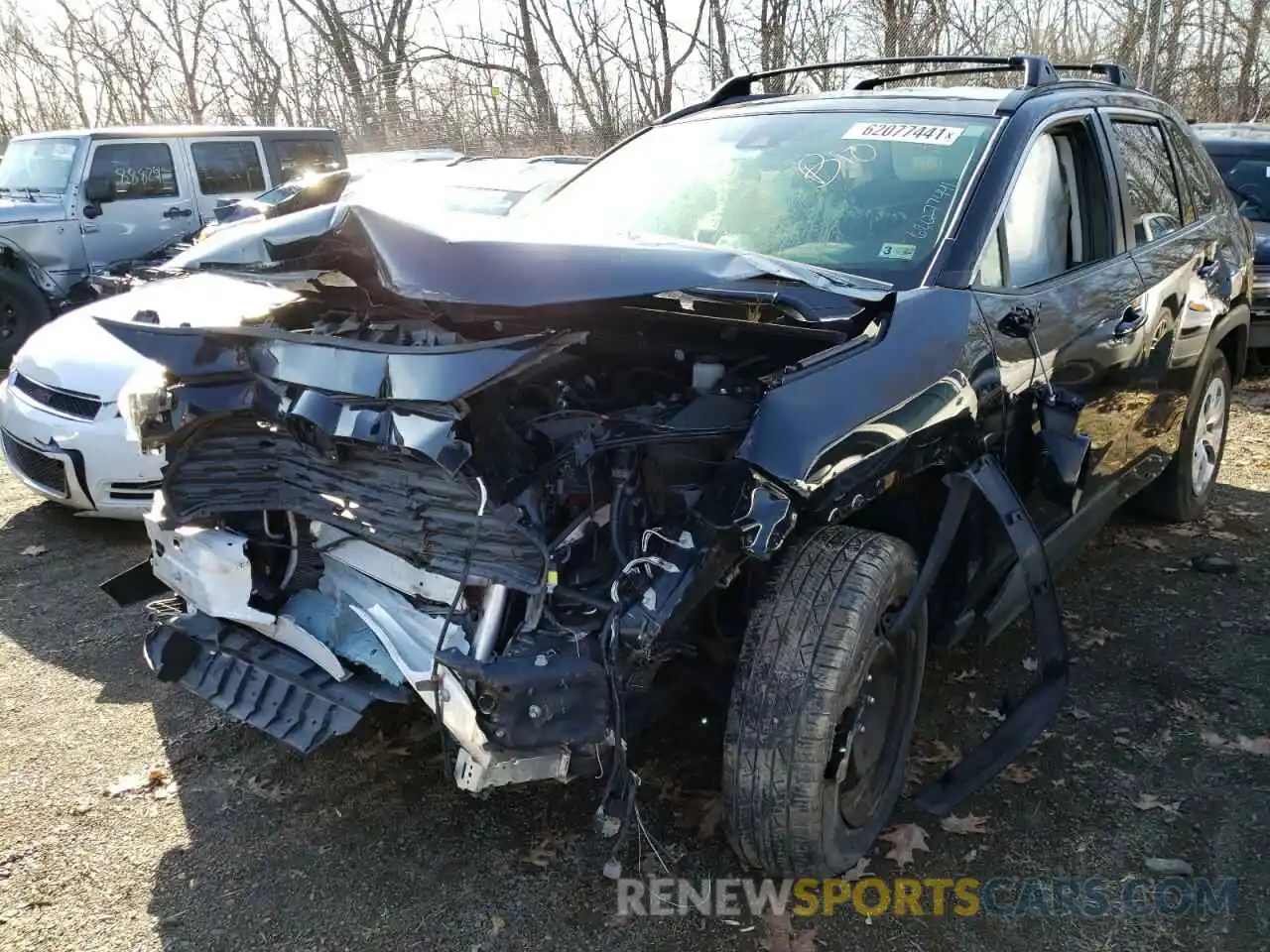 2 Photograph of a damaged car JTMF1RFV1LD530179 TOYOTA RAV4 2020