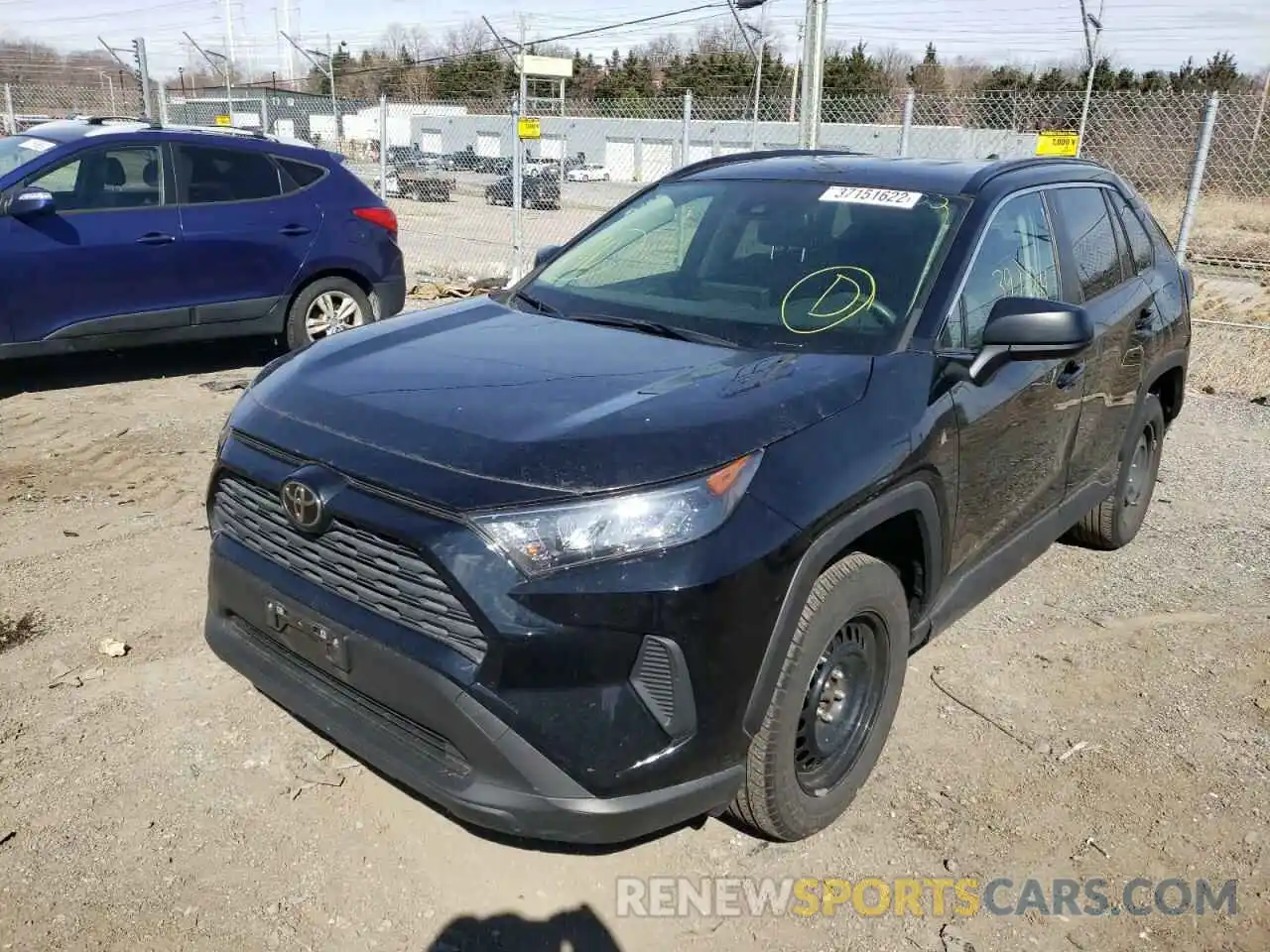 2 Photograph of a damaged car JTMF1RFV2LD056811 TOYOTA RAV4 2020