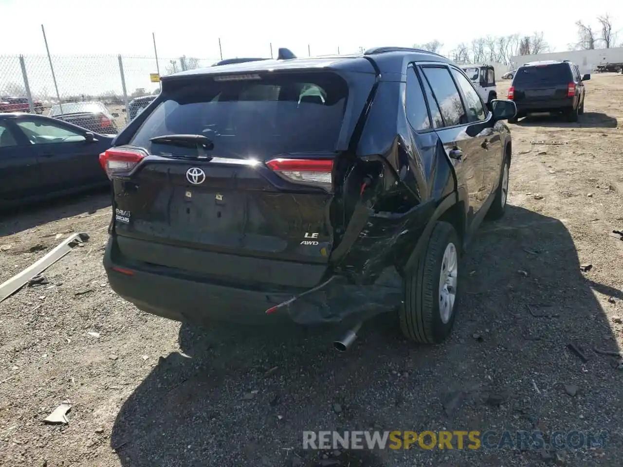 9 Photograph of a damaged car JTMF1RFV2LD056811 TOYOTA RAV4 2020