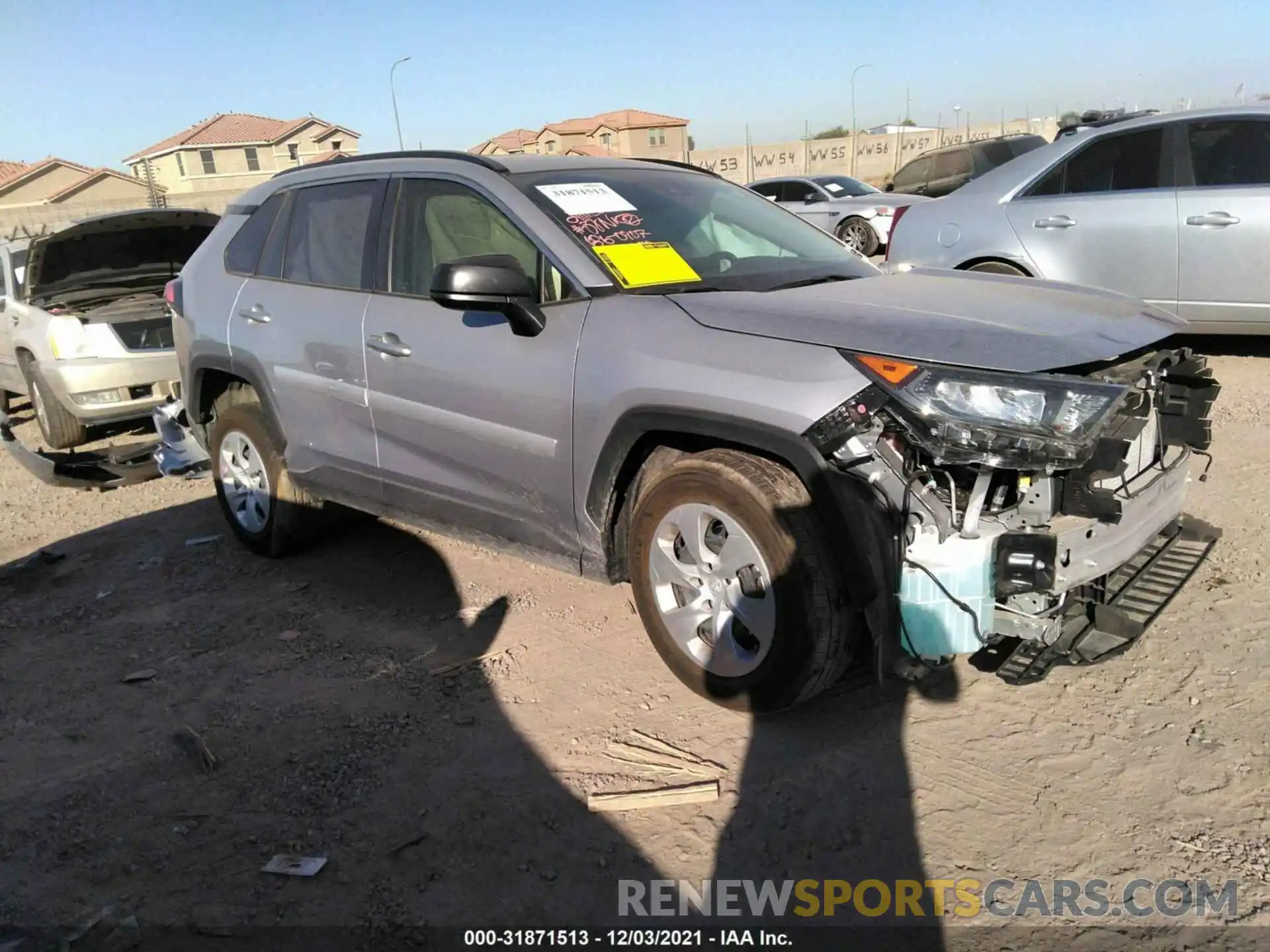 1 Photograph of a damaged car JTMF1RFV2LD060907 TOYOTA RAV4 2020