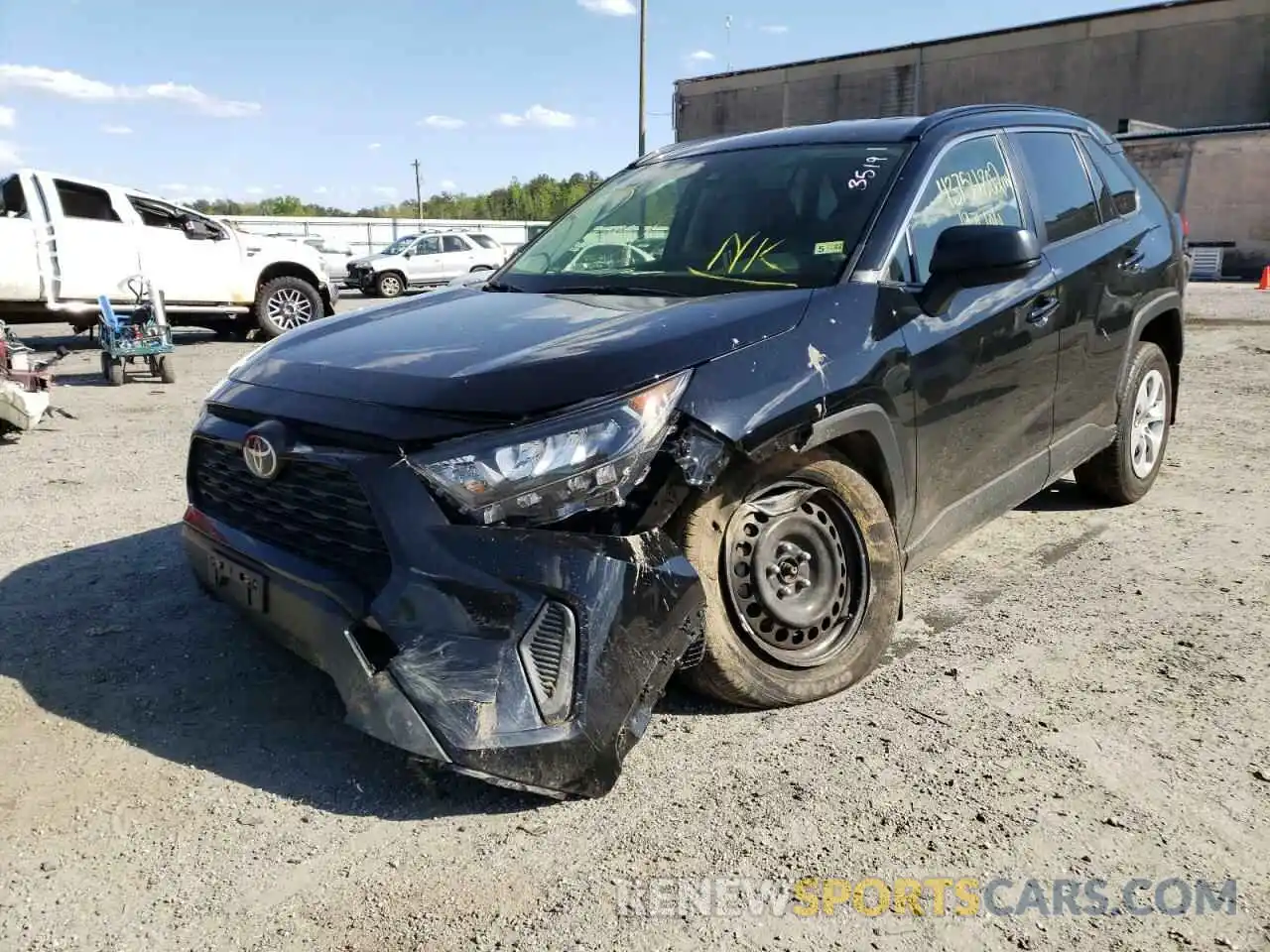 2 Photograph of a damaged car JTMF1RFV2LD063497 TOYOTA RAV4 2020