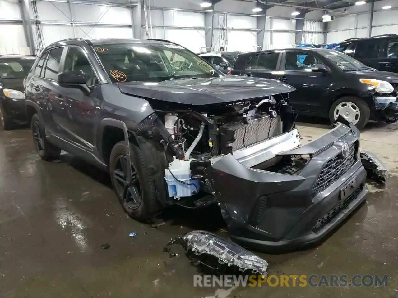 1 Photograph of a damaged car JTMF1RFV2LD063502 TOYOTA RAV4 2020