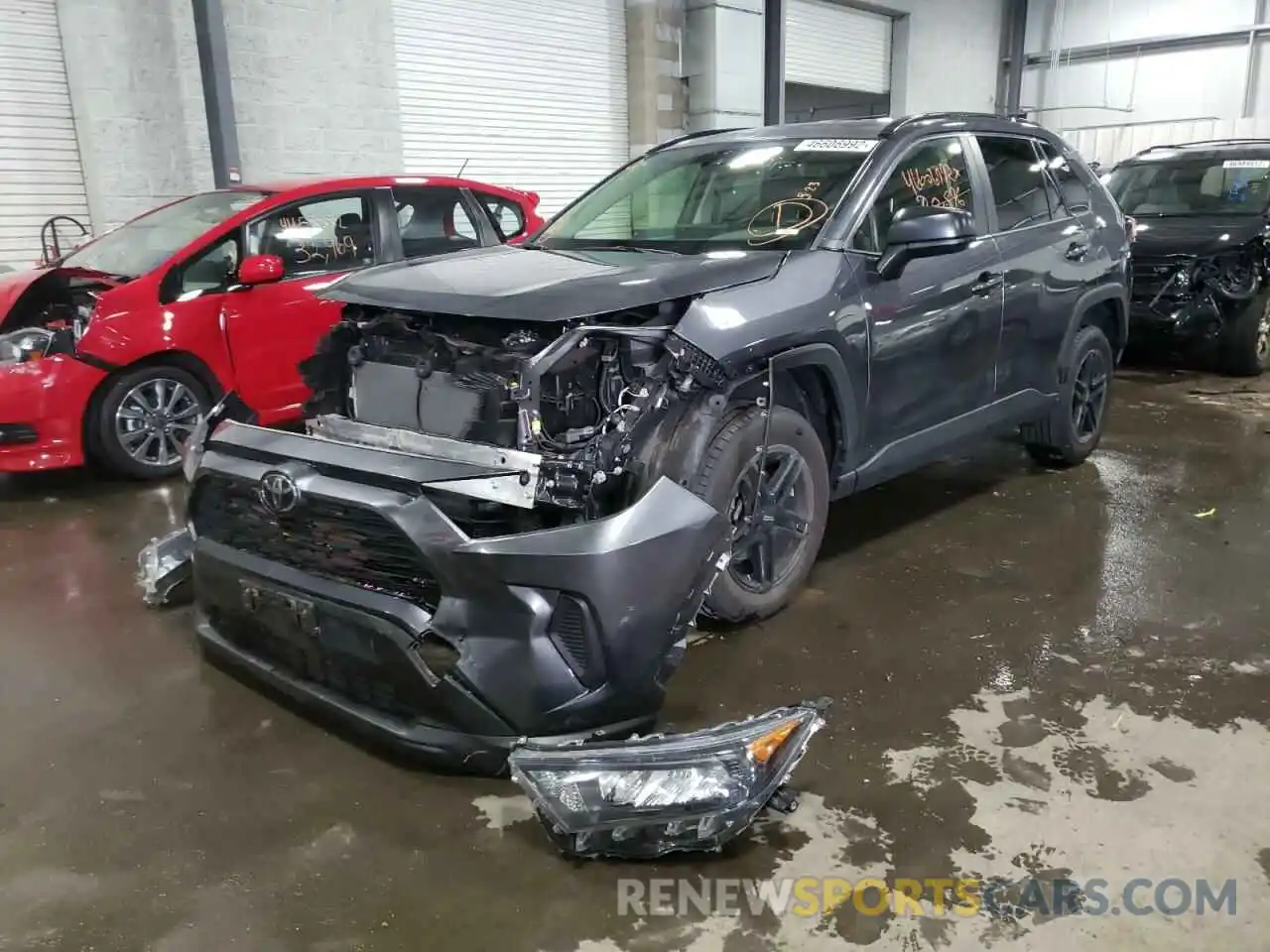 2 Photograph of a damaged car JTMF1RFV2LD063502 TOYOTA RAV4 2020