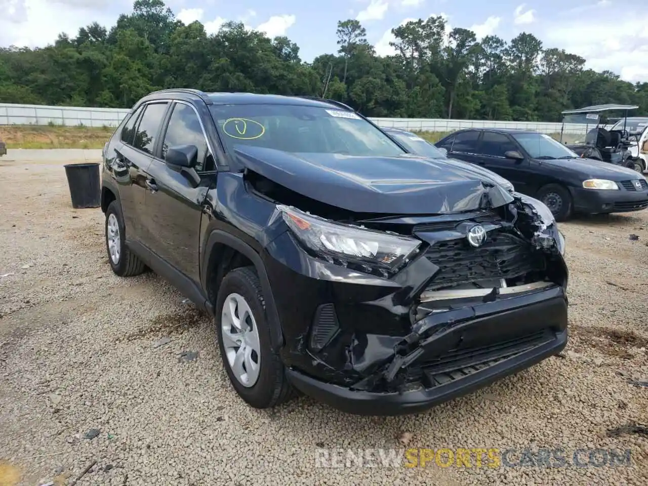 1 Photograph of a damaged car JTMF1RFV2LD064827 TOYOTA RAV4 2020