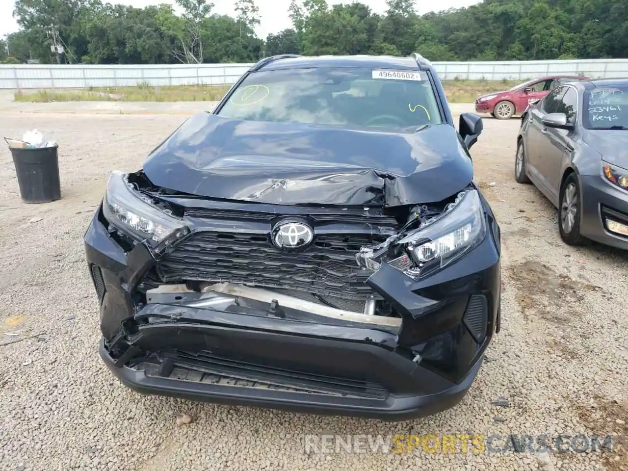 9 Photograph of a damaged car JTMF1RFV2LD064827 TOYOTA RAV4 2020