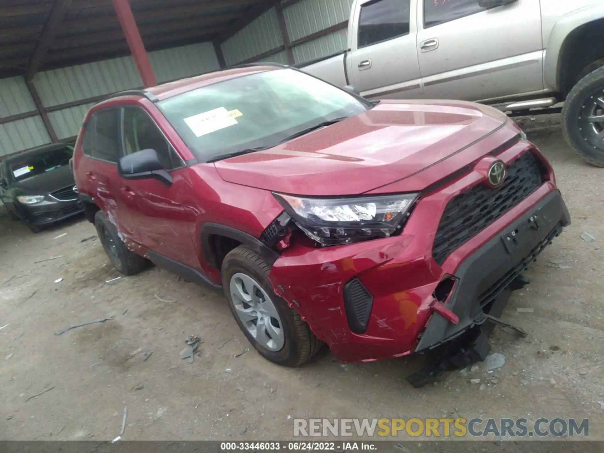 1 Фотография поврежденного автомобиля JTMF1RFV2LD066898 TOYOTA RAV4 2020