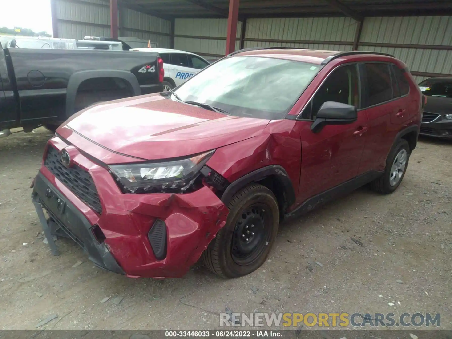 2 Фотография поврежденного автомобиля JTMF1RFV2LD066898 TOYOTA RAV4 2020