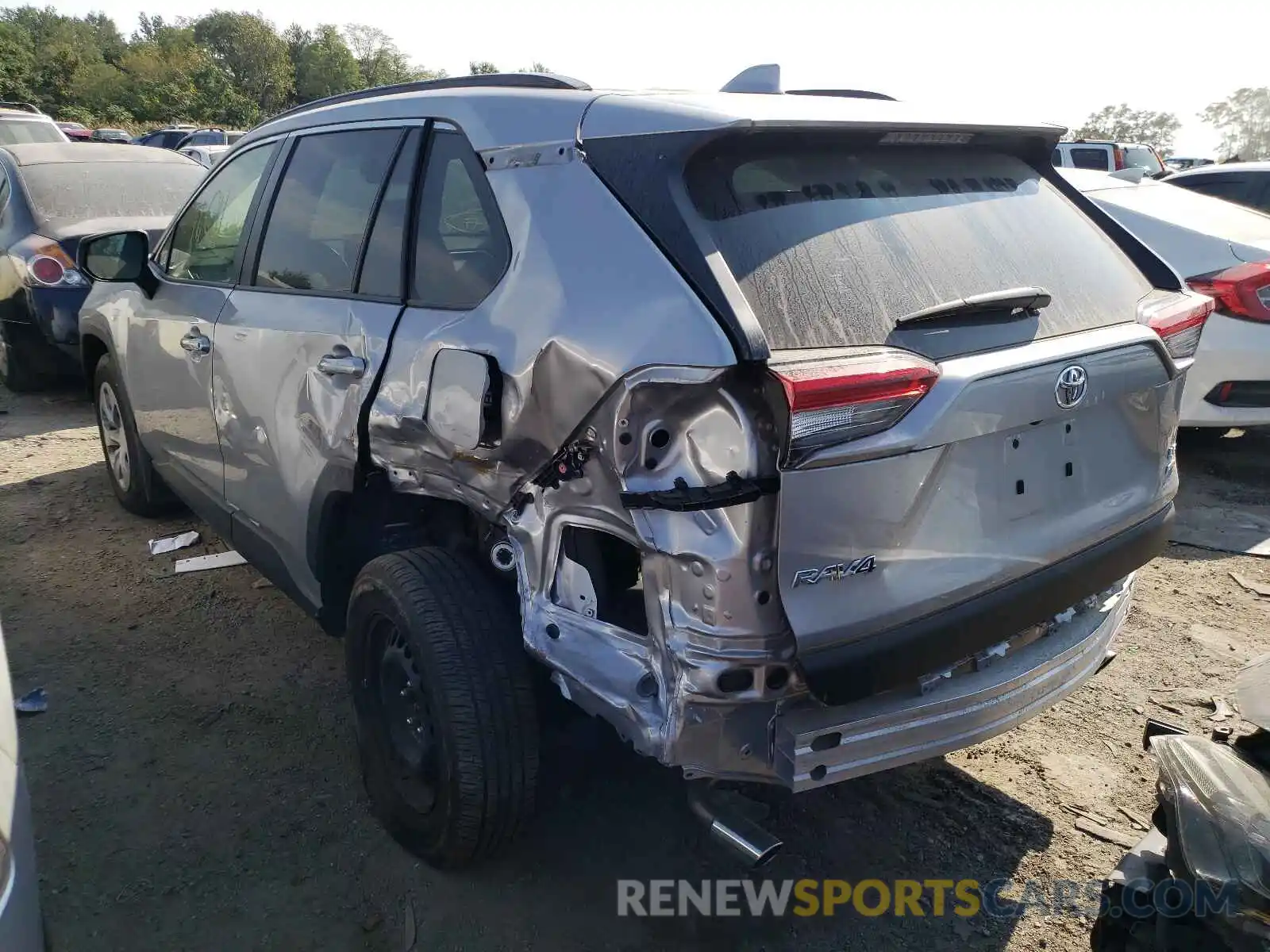 3 Photograph of a damaged car JTMF1RFV2LD529199 TOYOTA RAV4 2020