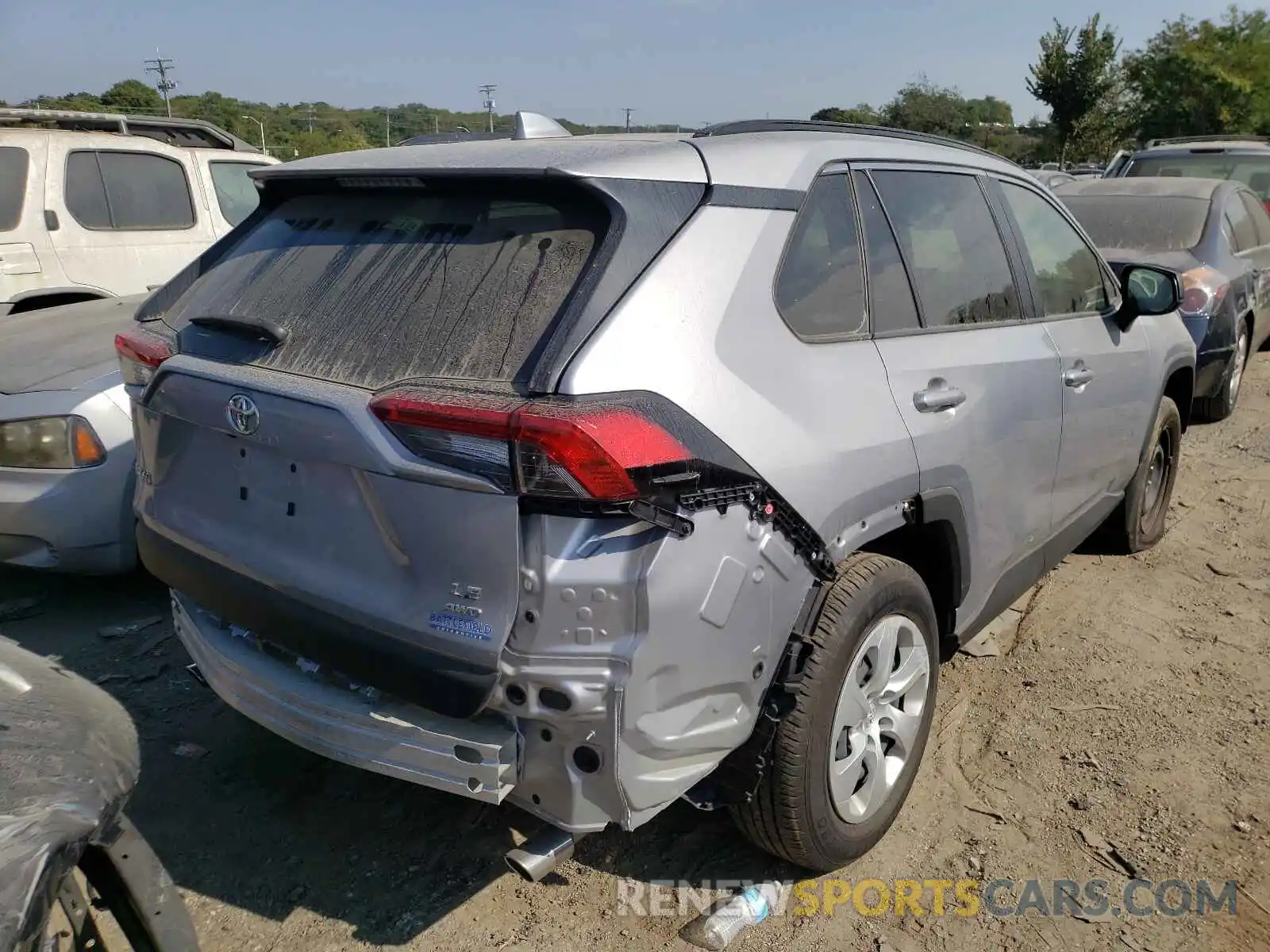 4 Photograph of a damaged car JTMF1RFV2LD529199 TOYOTA RAV4 2020