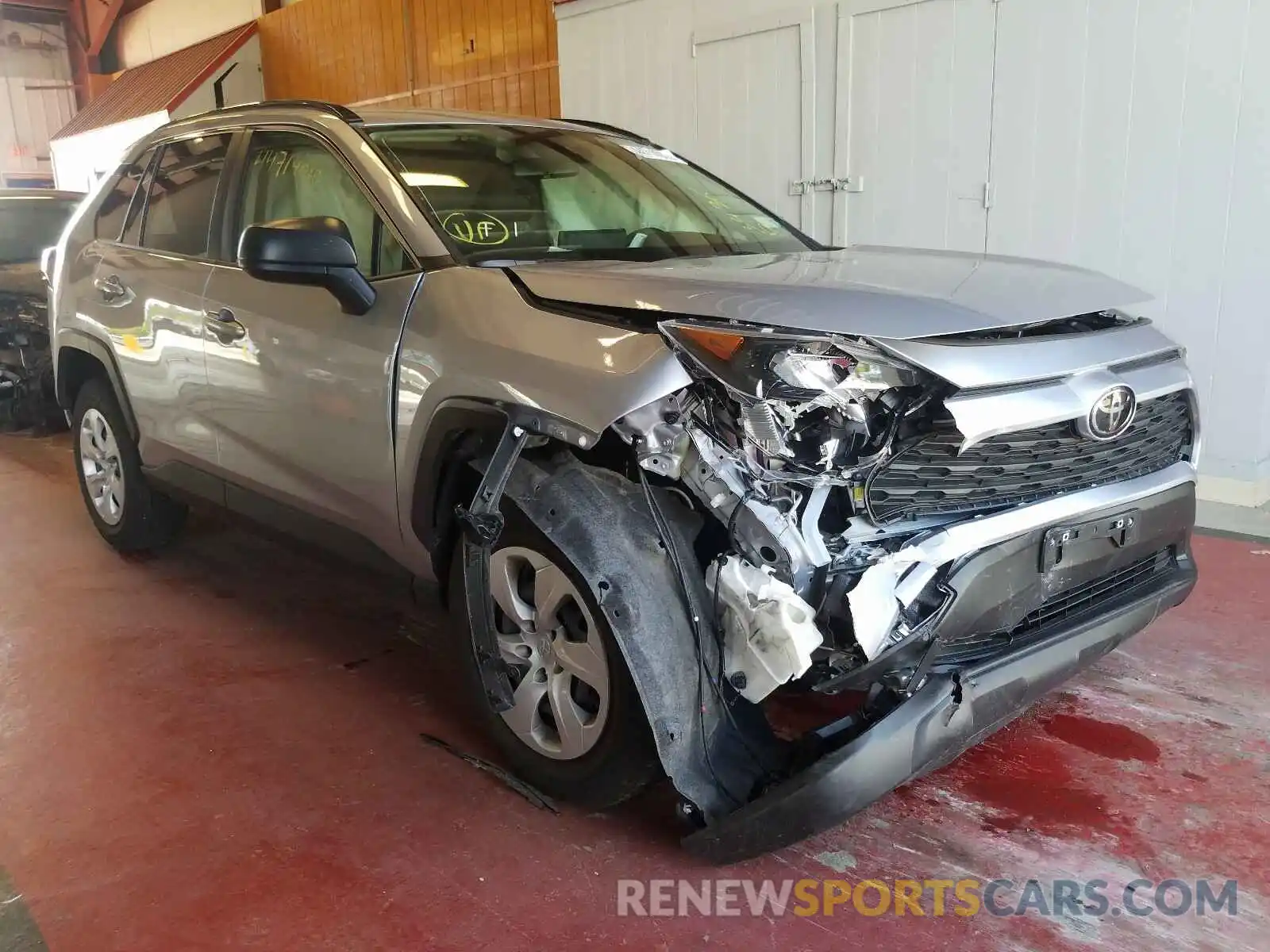 1 Photograph of a damaged car JTMF1RFV2LD529543 TOYOTA RAV4 2020