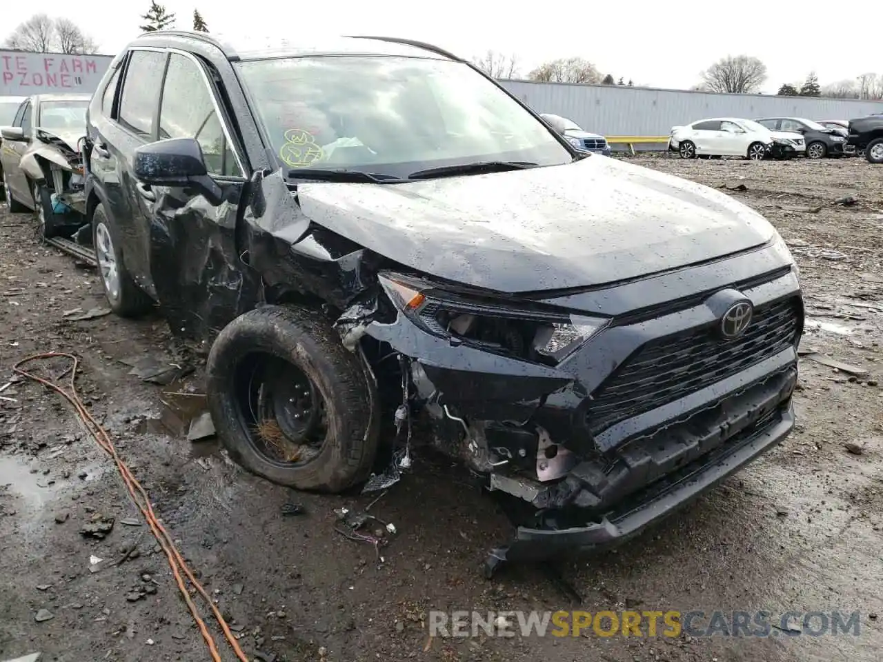 1 Photograph of a damaged car JTMF1RFV3LD052993 TOYOTA RAV4 2020