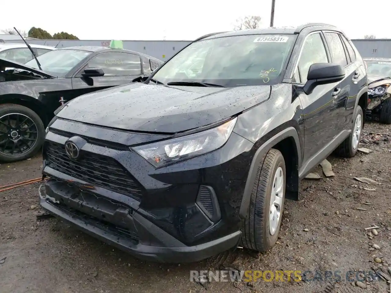 2 Photograph of a damaged car JTMF1RFV3LD052993 TOYOTA RAV4 2020