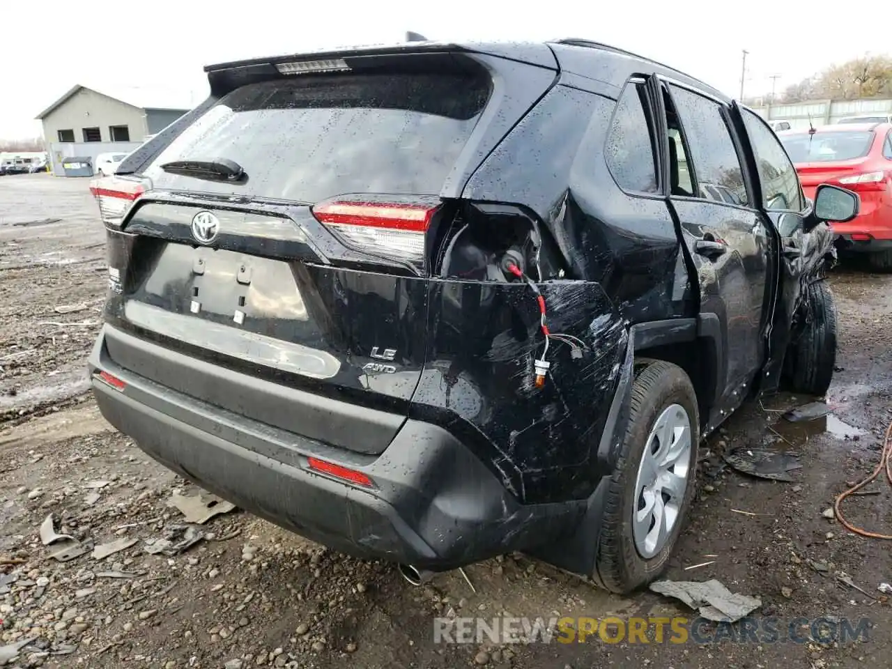 4 Photograph of a damaged car JTMF1RFV3LD052993 TOYOTA RAV4 2020