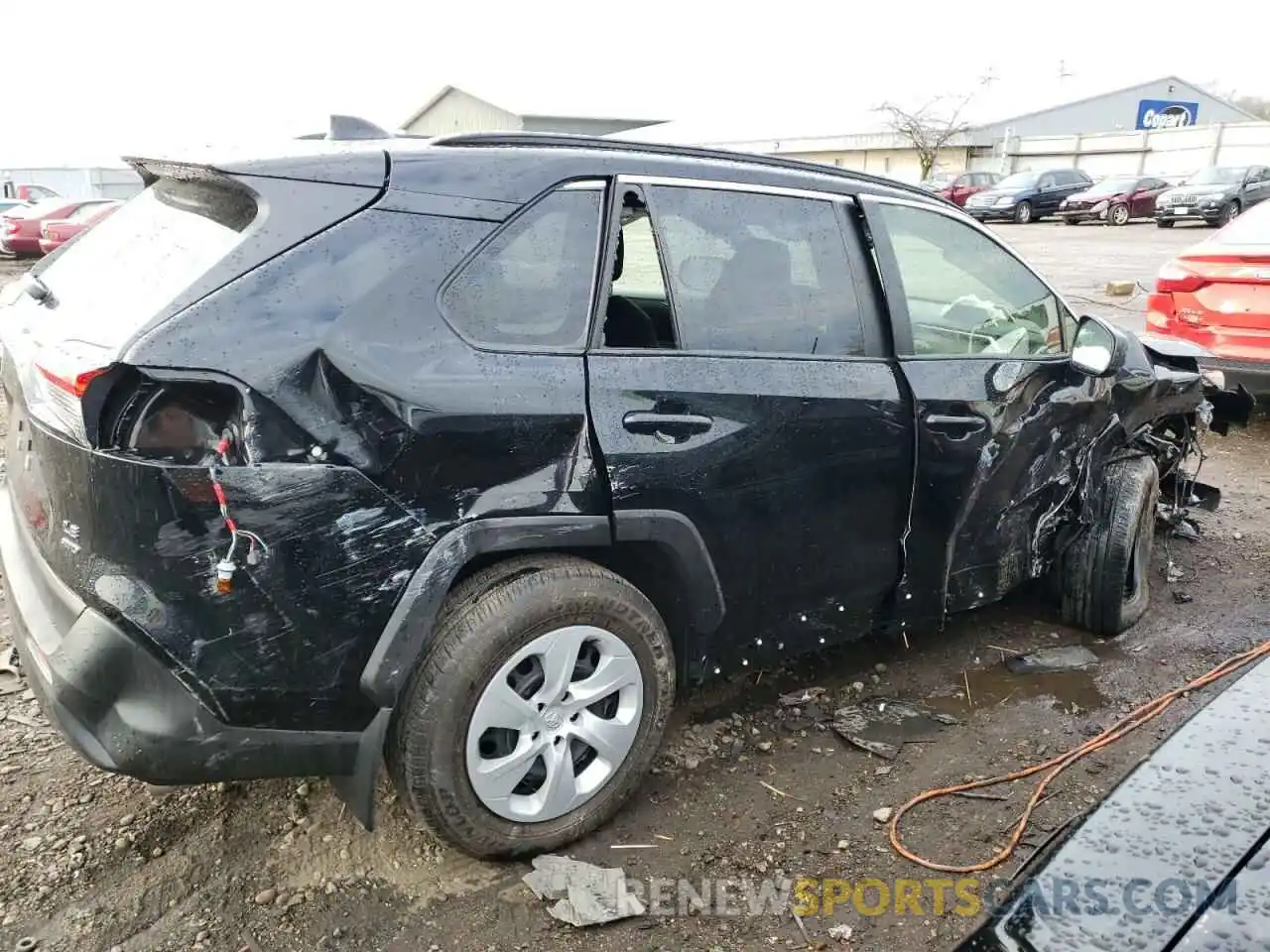 9 Photograph of a damaged car JTMF1RFV3LD052993 TOYOTA RAV4 2020