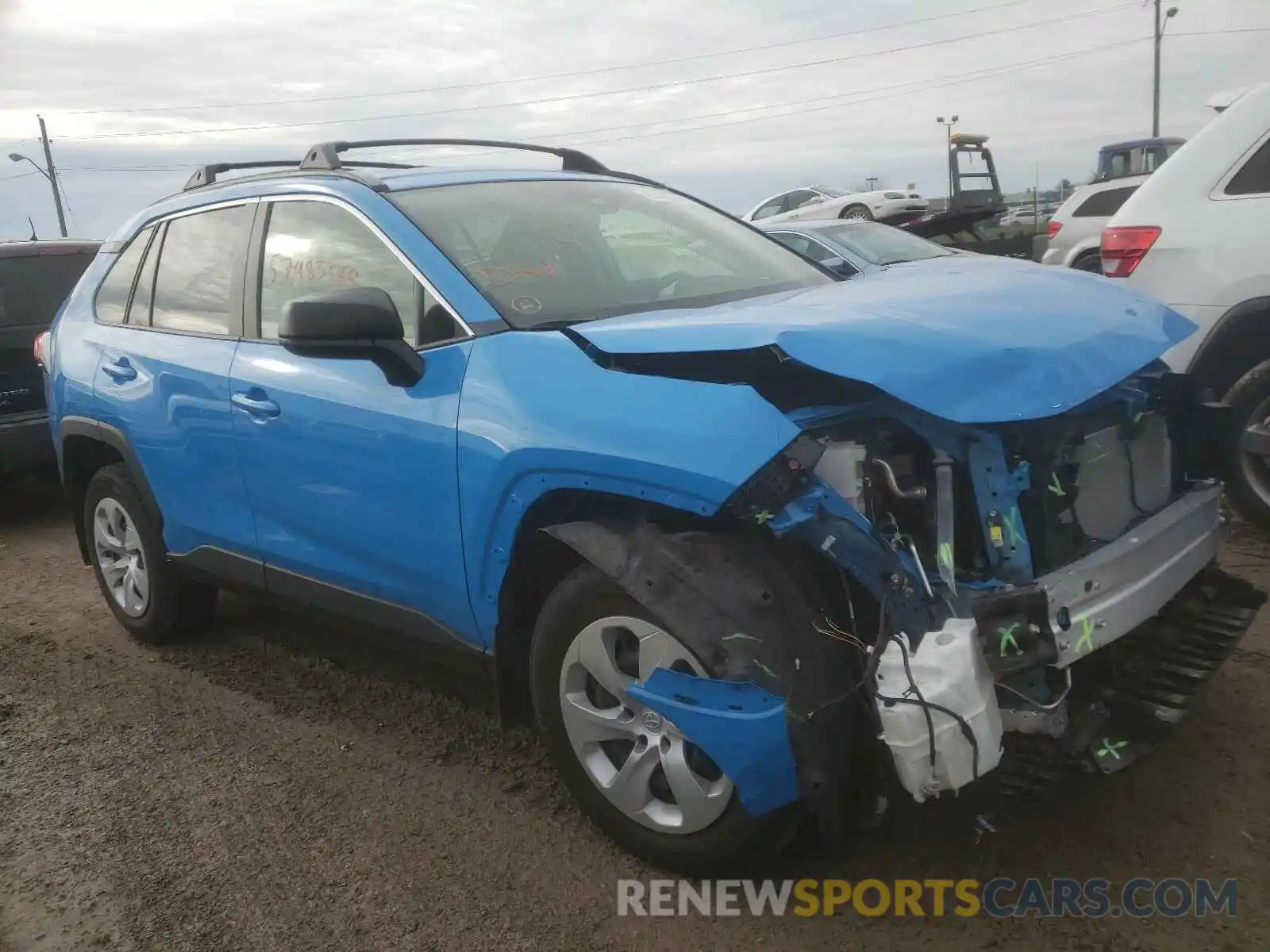 1 Photograph of a damaged car JTMF1RFV3LD067414 TOYOTA RAV4 2020