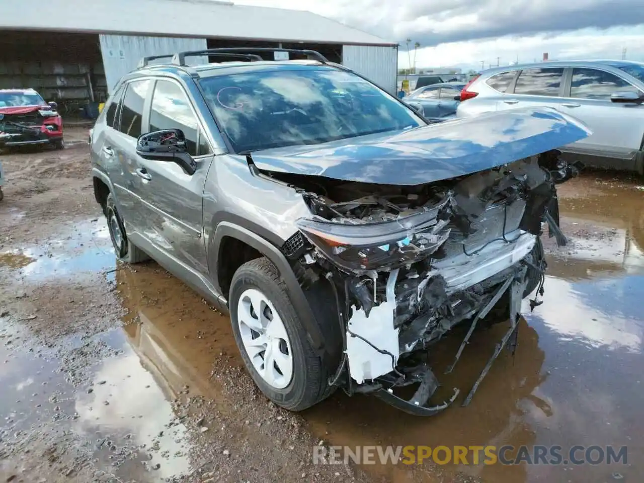 1 Photograph of a damaged car JTMF1RFV3LD530734 TOYOTA RAV4 2020