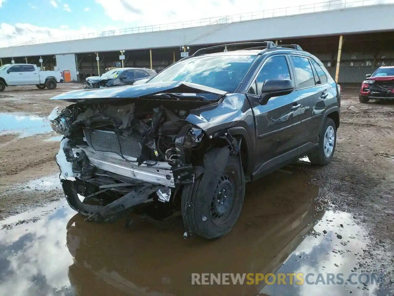 2 Photograph of a damaged car JTMF1RFV3LD530734 TOYOTA RAV4 2020