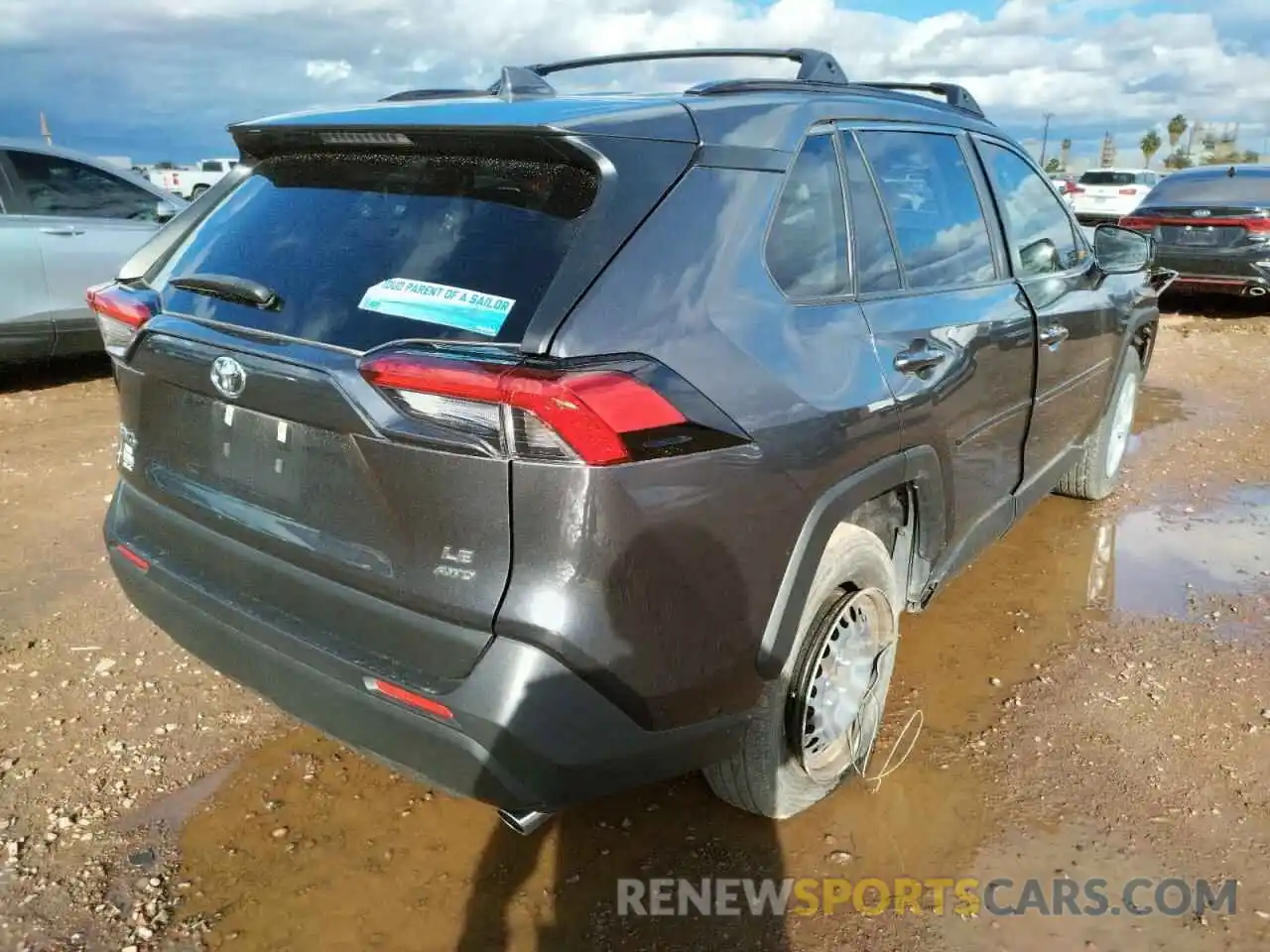 4 Photograph of a damaged car JTMF1RFV3LD530734 TOYOTA RAV4 2020