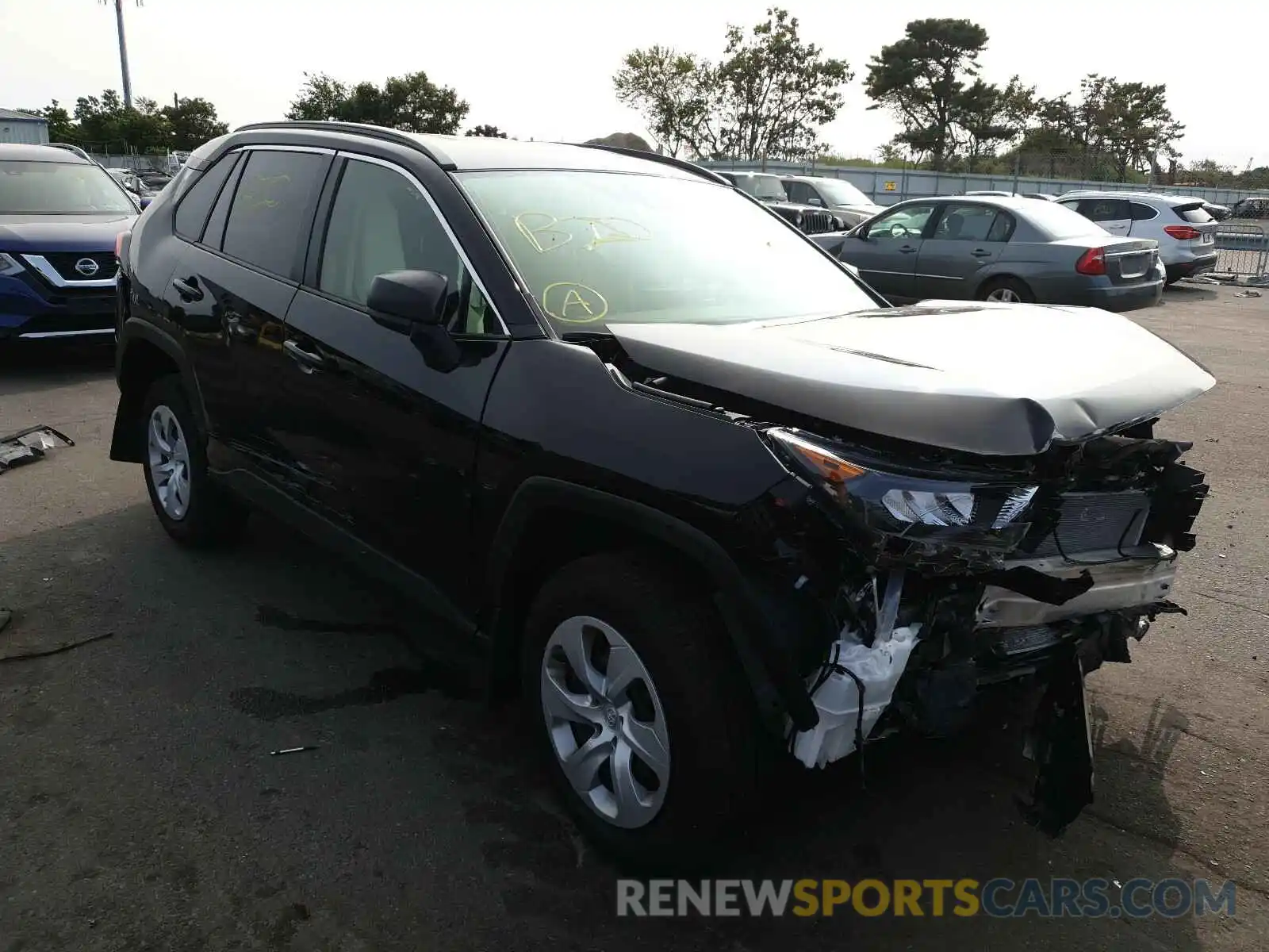 1 Photograph of a damaged car JTMF1RFV4LD056759 TOYOTA RAV4 2020