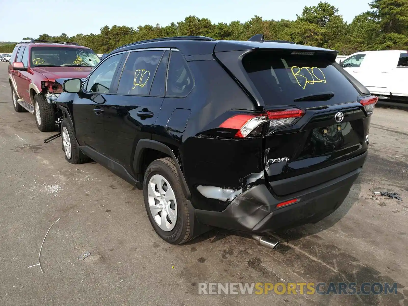 3 Photograph of a damaged car JTMF1RFV4LD056759 TOYOTA RAV4 2020