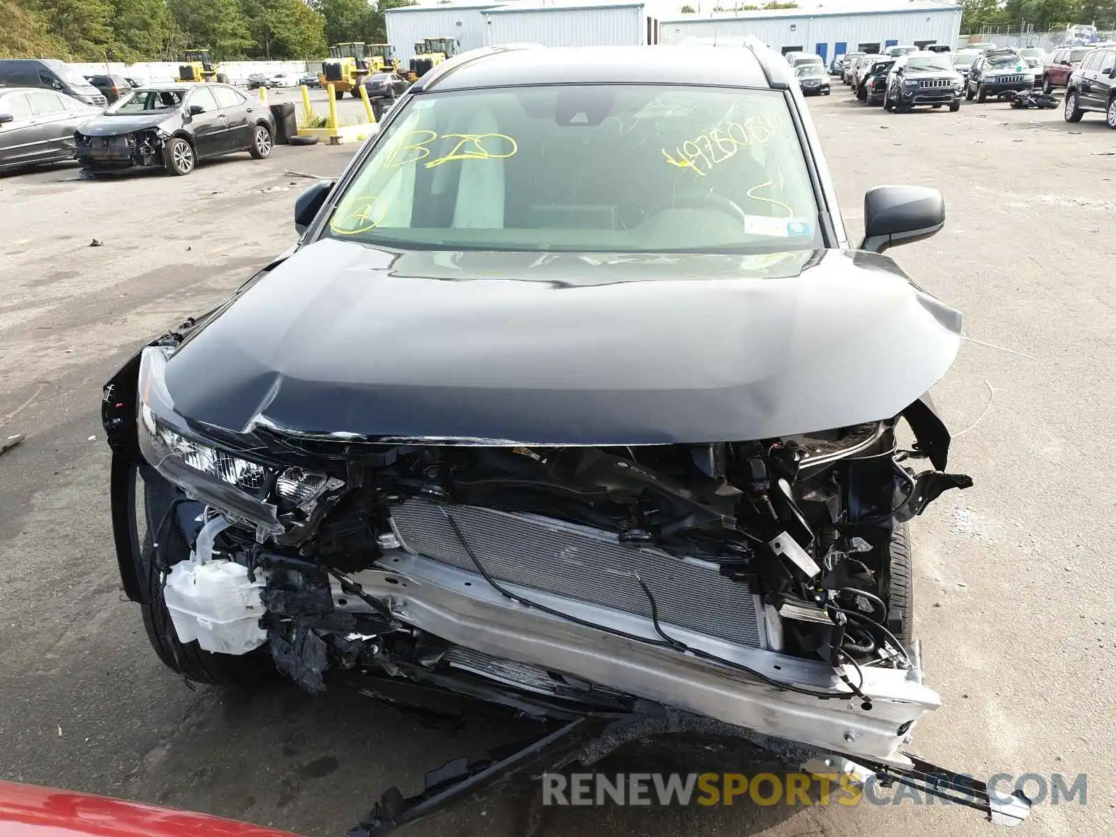 9 Photograph of a damaged car JTMF1RFV4LD056759 TOYOTA RAV4 2020