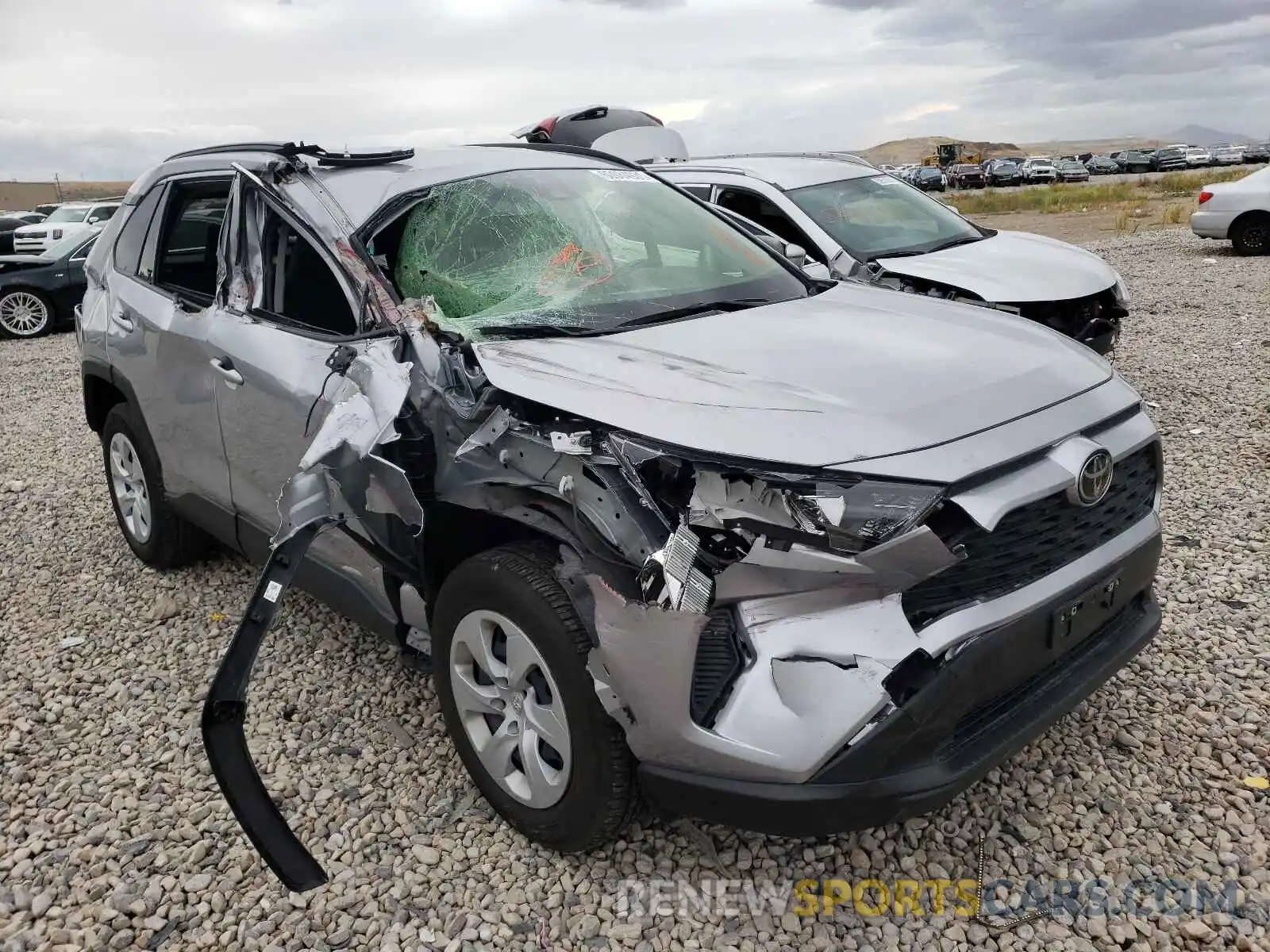 1 Photograph of a damaged car JTMF1RFV4LD060780 TOYOTA RAV4 2020