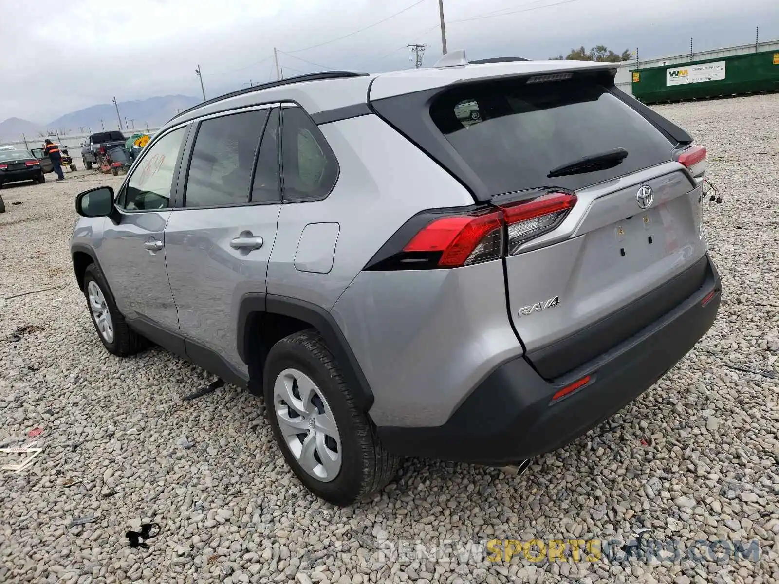 3 Фотография поврежденного автомобиля JTMF1RFV4LD060780 TOYOTA RAV4 2020