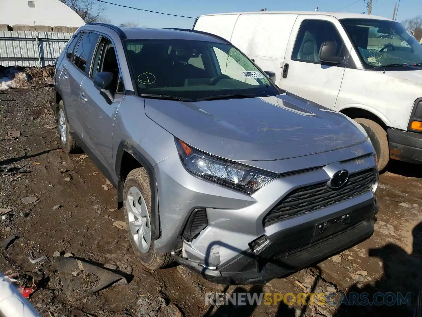 1 Photograph of a damaged car JTMF1RFV4LD064456 TOYOTA RAV4 2020