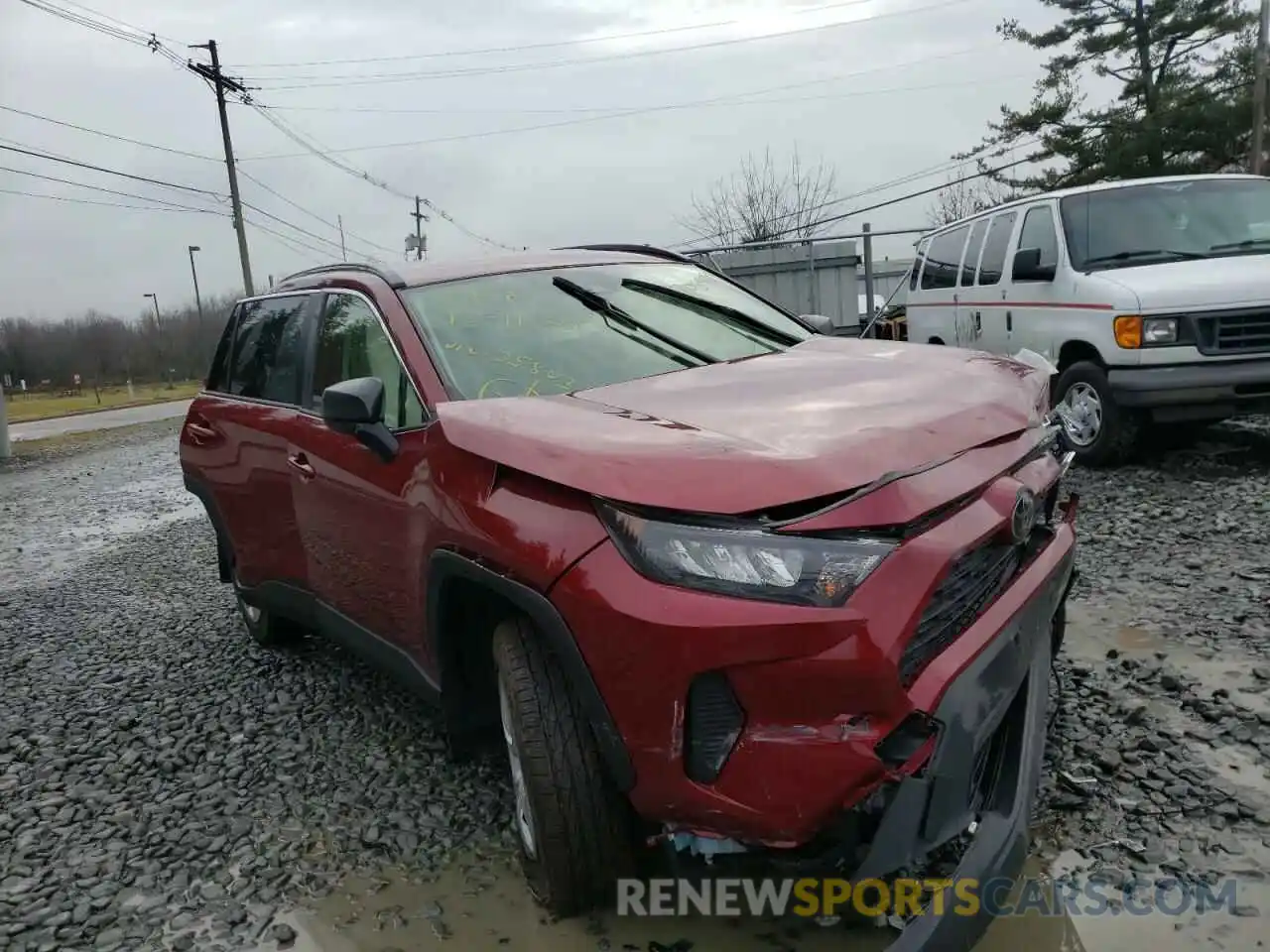 1 Photograph of a damaged car JTMF1RFV4LD525803 TOYOTA RAV4 2020