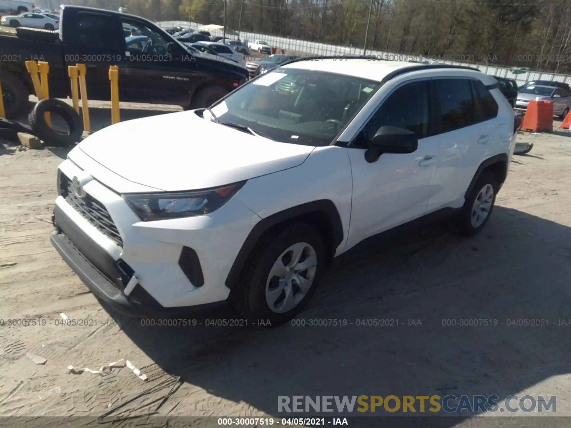 2 Фотография поврежденного автомобиля JTMF1RFV4LD529043 TOYOTA RAV4 2020