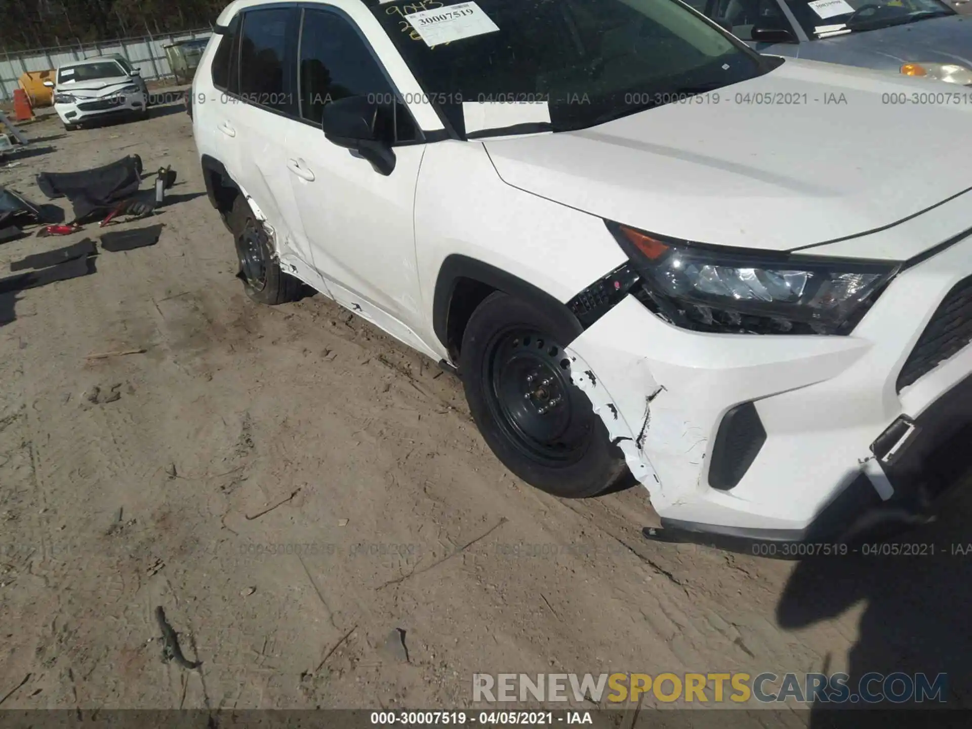 6 Фотография поврежденного автомобиля JTMF1RFV4LD529043 TOYOTA RAV4 2020
