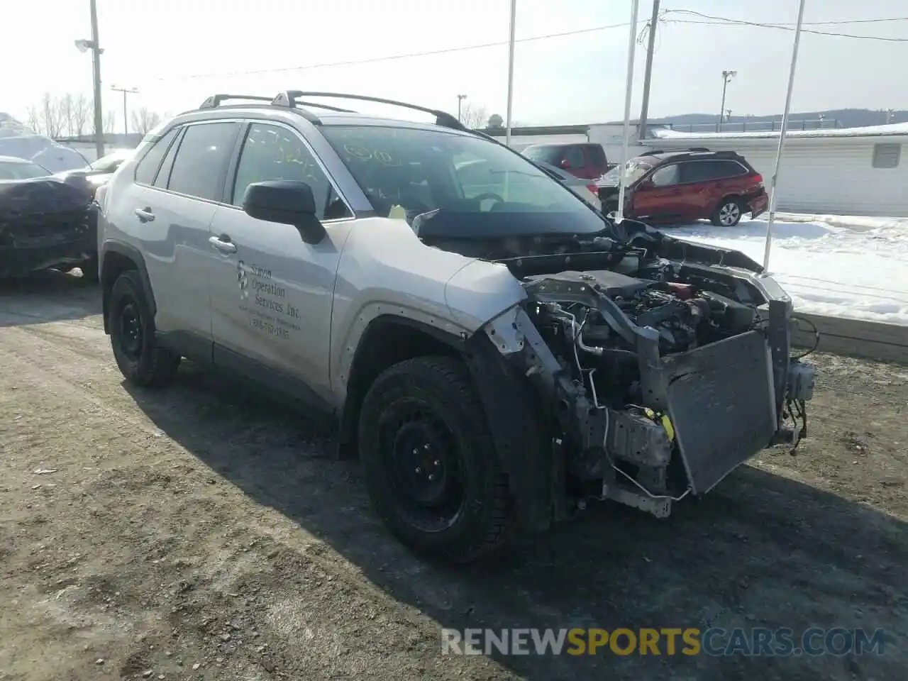 1 Photograph of a damaged car JTMF1RFV5LD051733 TOYOTA RAV4 2020