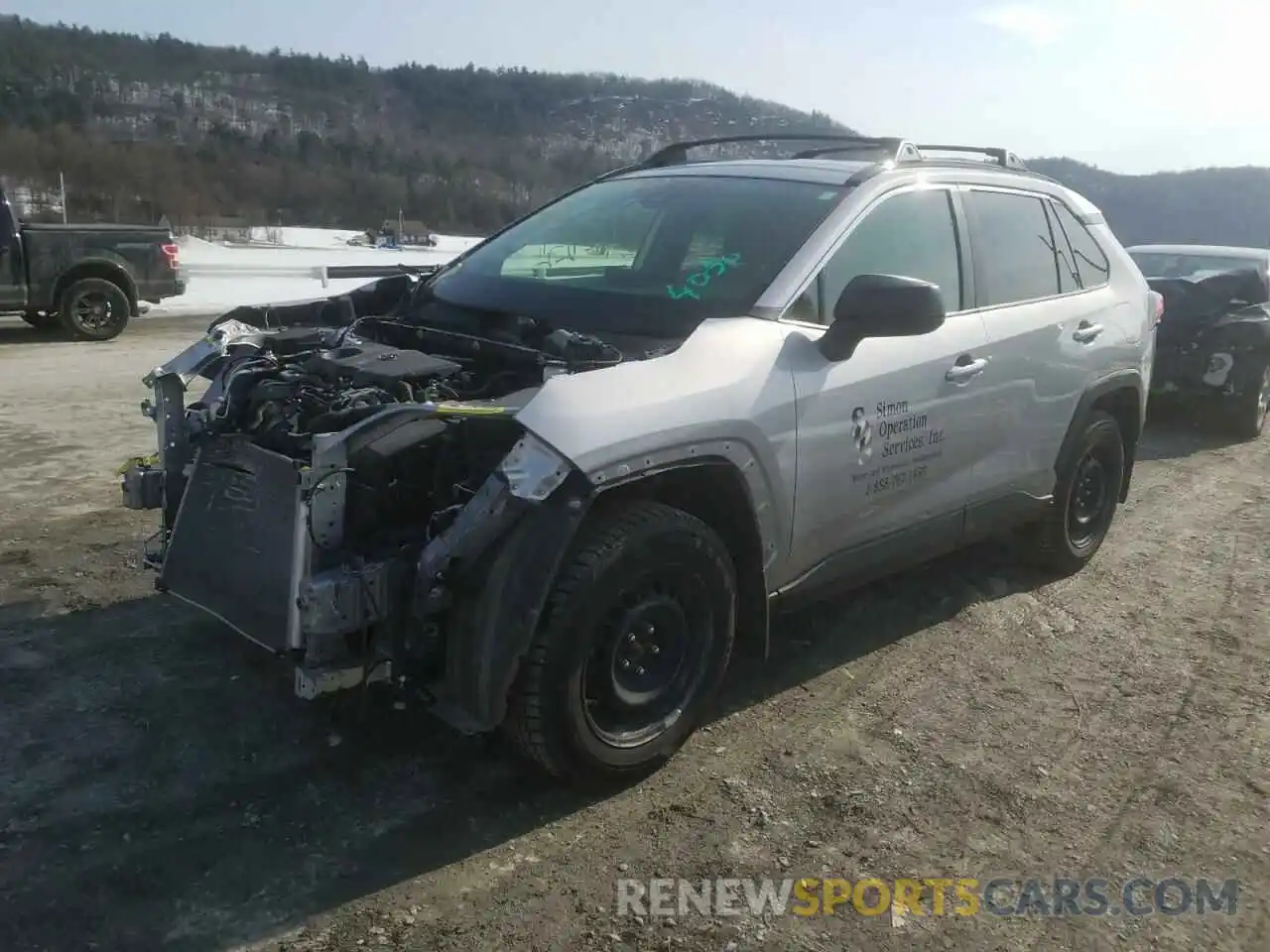 2 Photograph of a damaged car JTMF1RFV5LD051733 TOYOTA RAV4 2020