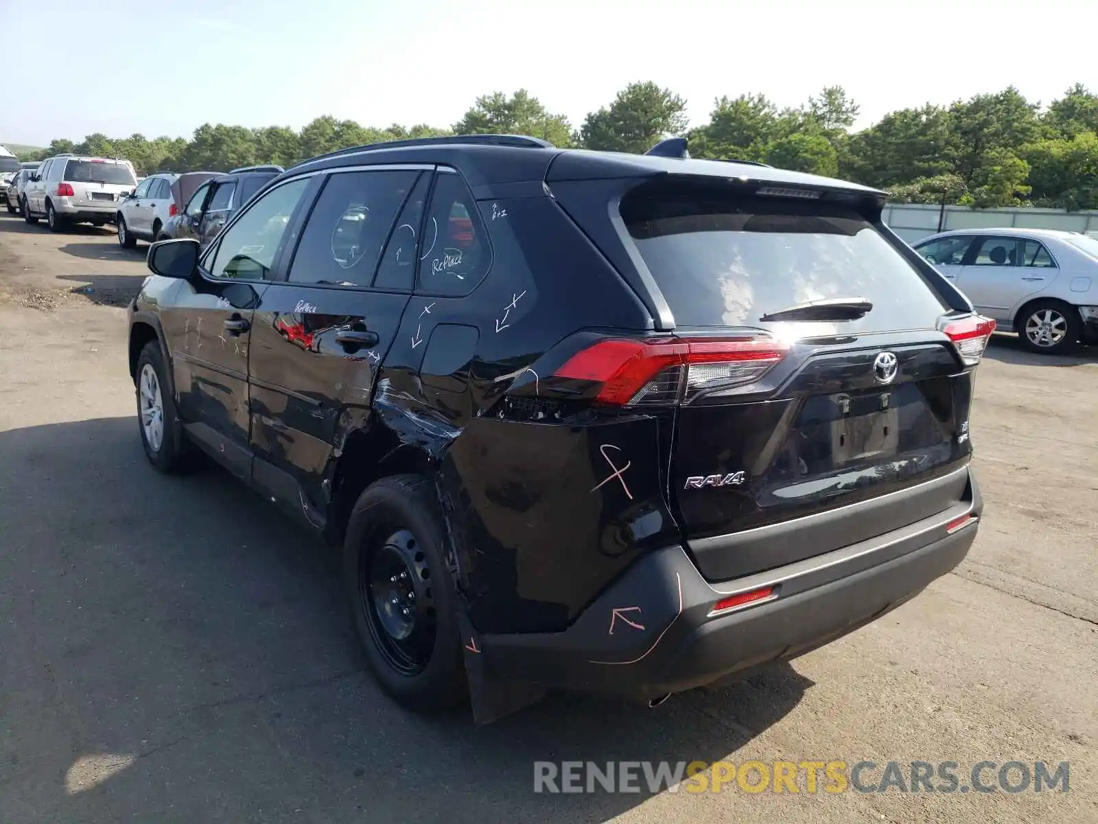 3 Photograph of a damaged car JTMF1RFV5LD058388 TOYOTA RAV4 2020