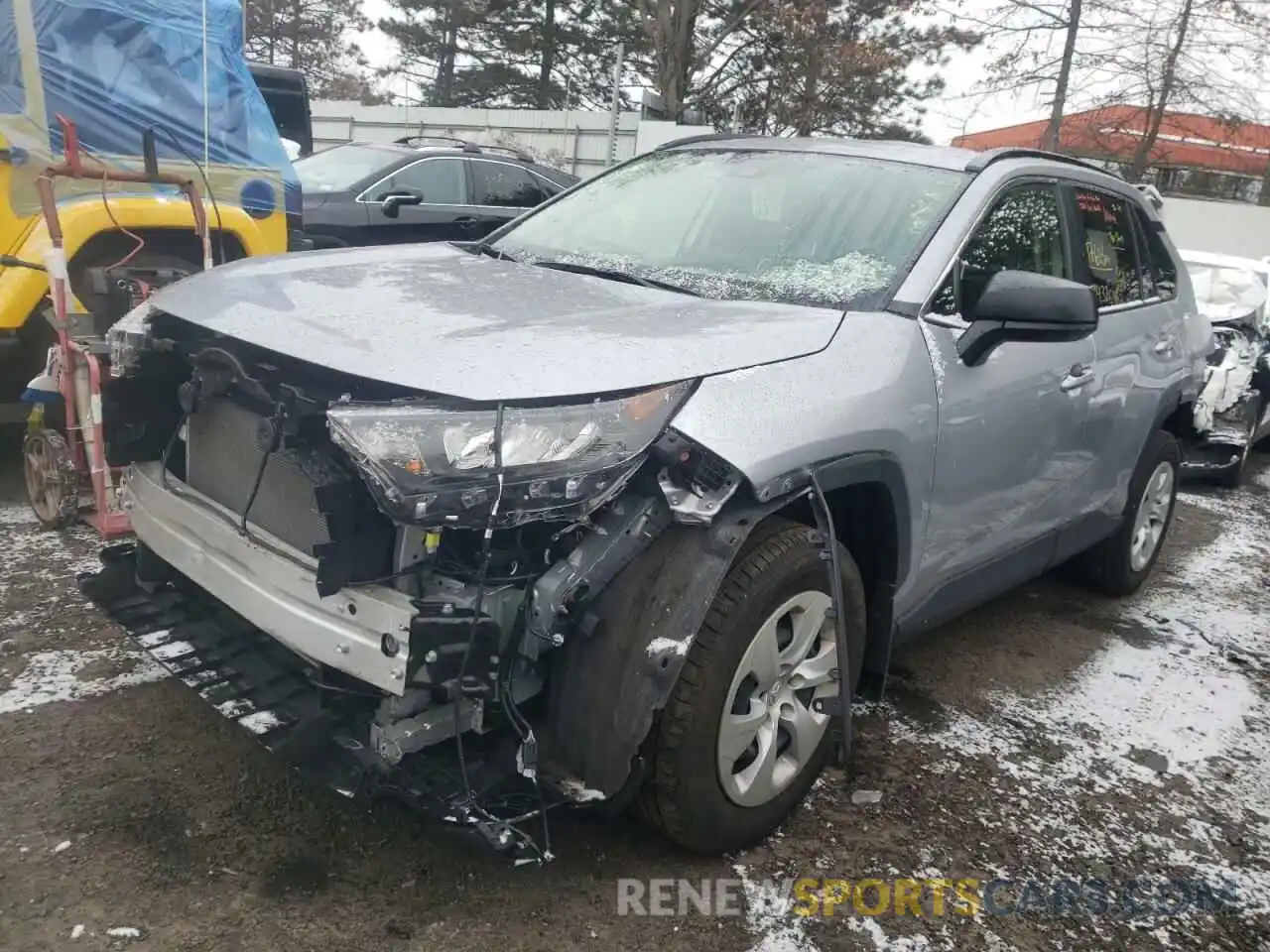 2 Photograph of a damaged car JTMF1RFV5LD060254 TOYOTA RAV4 2020