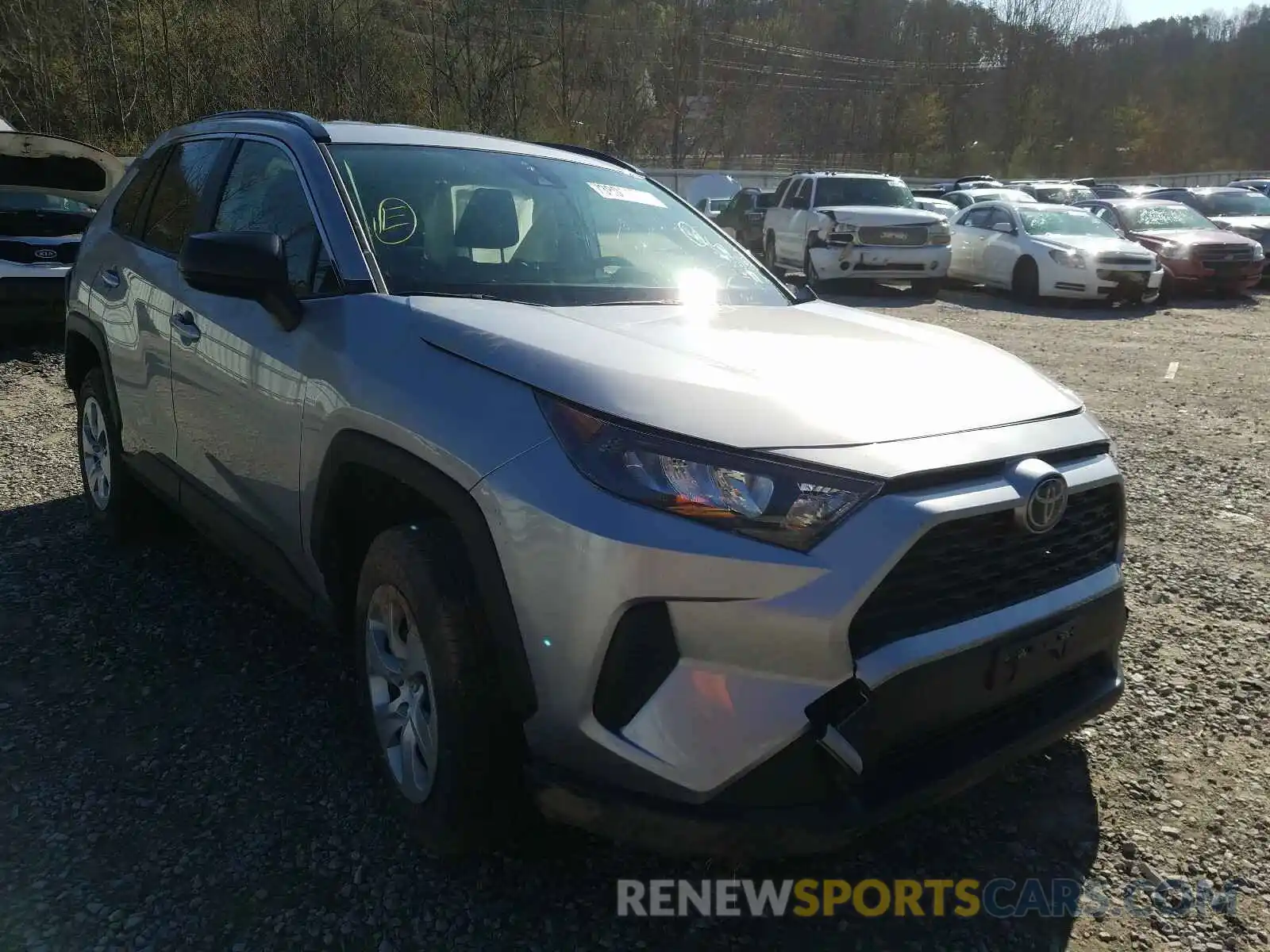 1 Photograph of a damaged car JTMF1RFV6LD050543 TOYOTA RAV4 2020