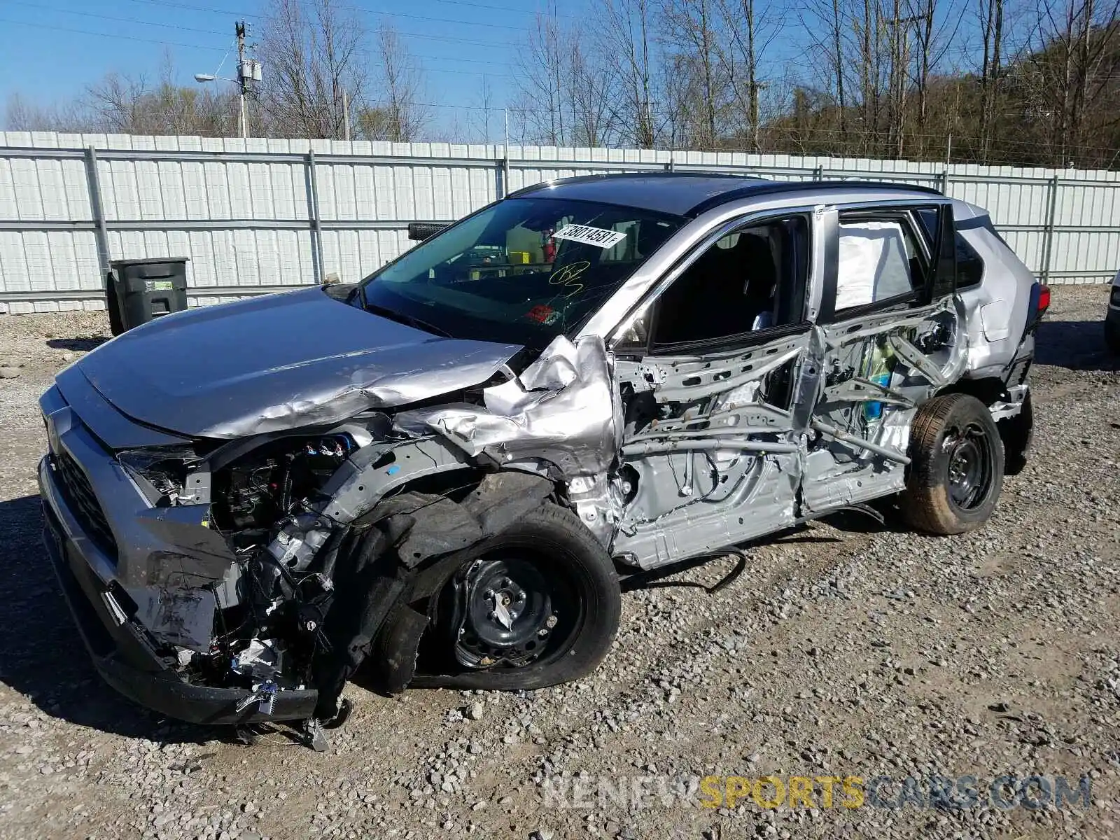 9 Photograph of a damaged car JTMF1RFV6LD050543 TOYOTA RAV4 2020