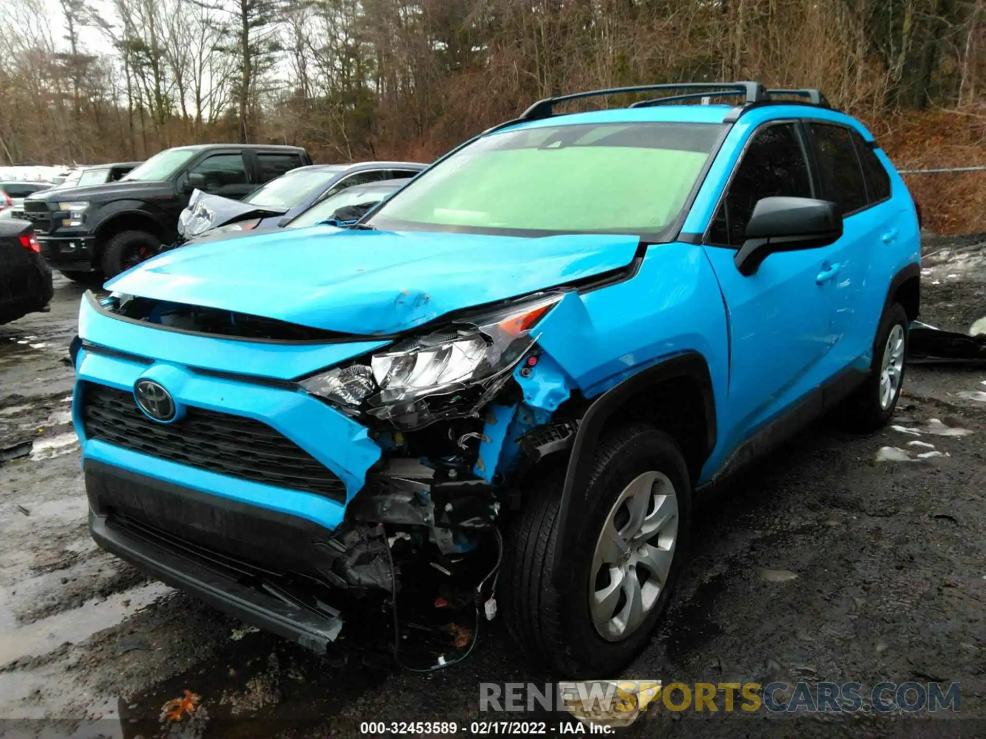 2 Photograph of a damaged car JTMF1RFV6LD051515 TOYOTA RAV4 2020