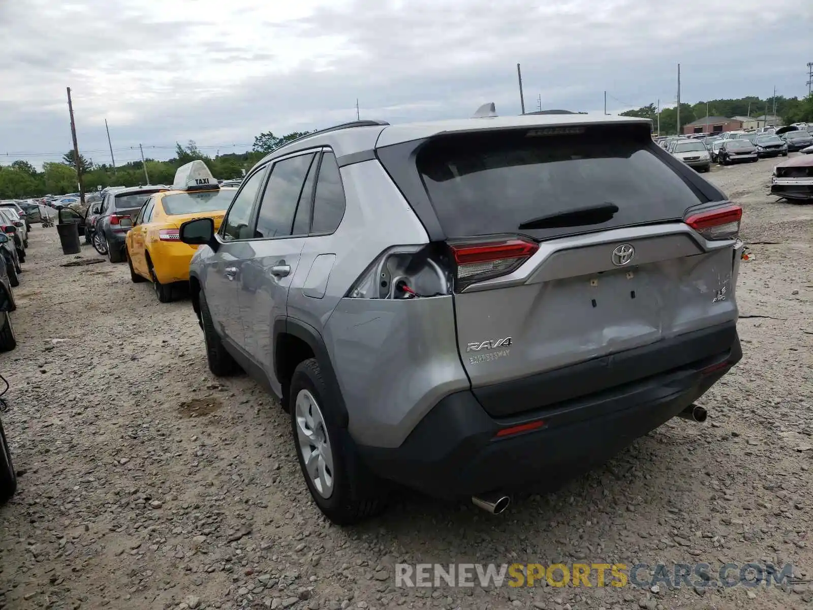 3 Photograph of a damaged car JTMF1RFV6LD052437 TOYOTA RAV4 2020